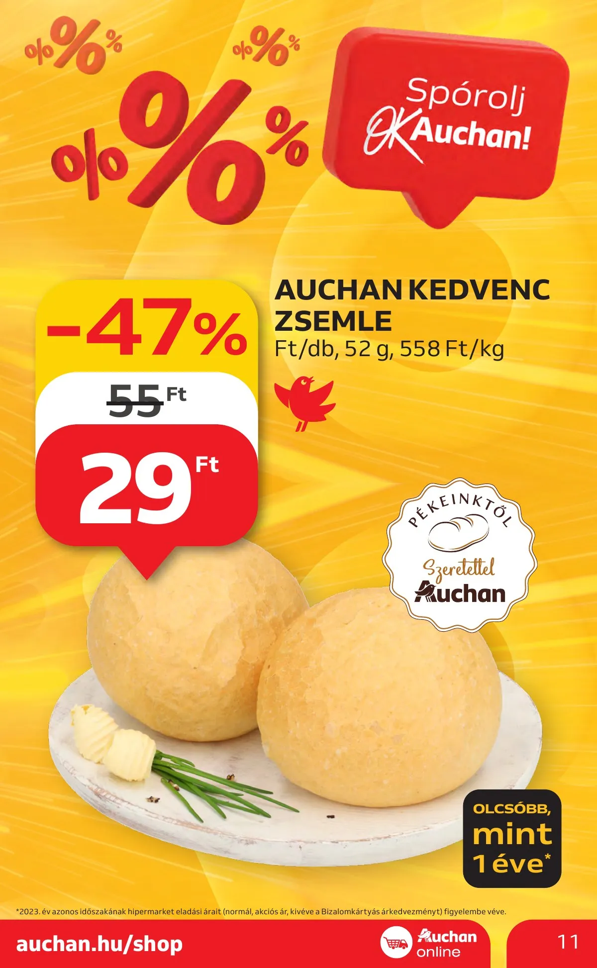 Auchan akciós újság Hipermarket 09.26–10.02 – 11. oldal