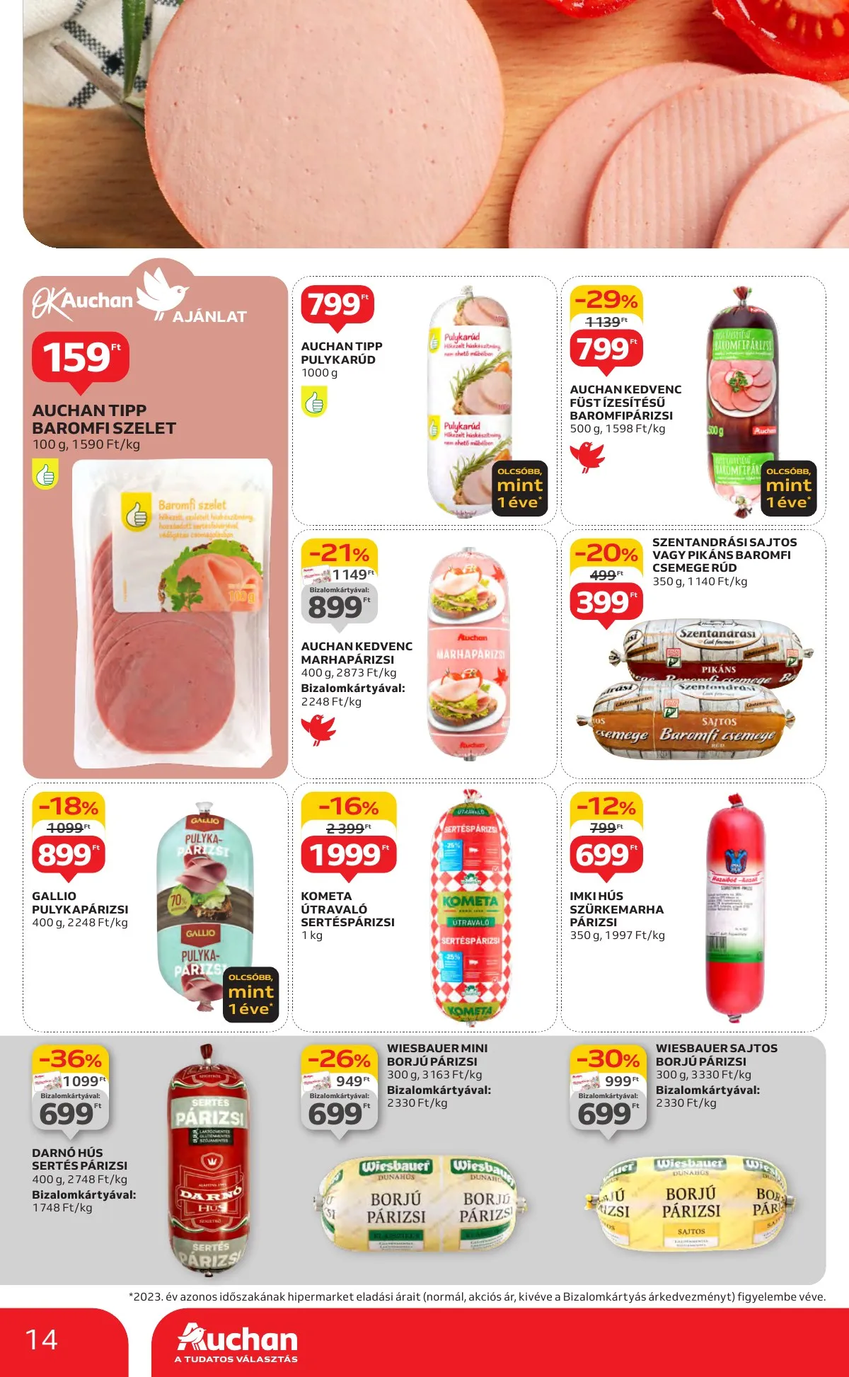 Auchan akciós újság Hipermarket 09.26–10.02 – 14. oldal