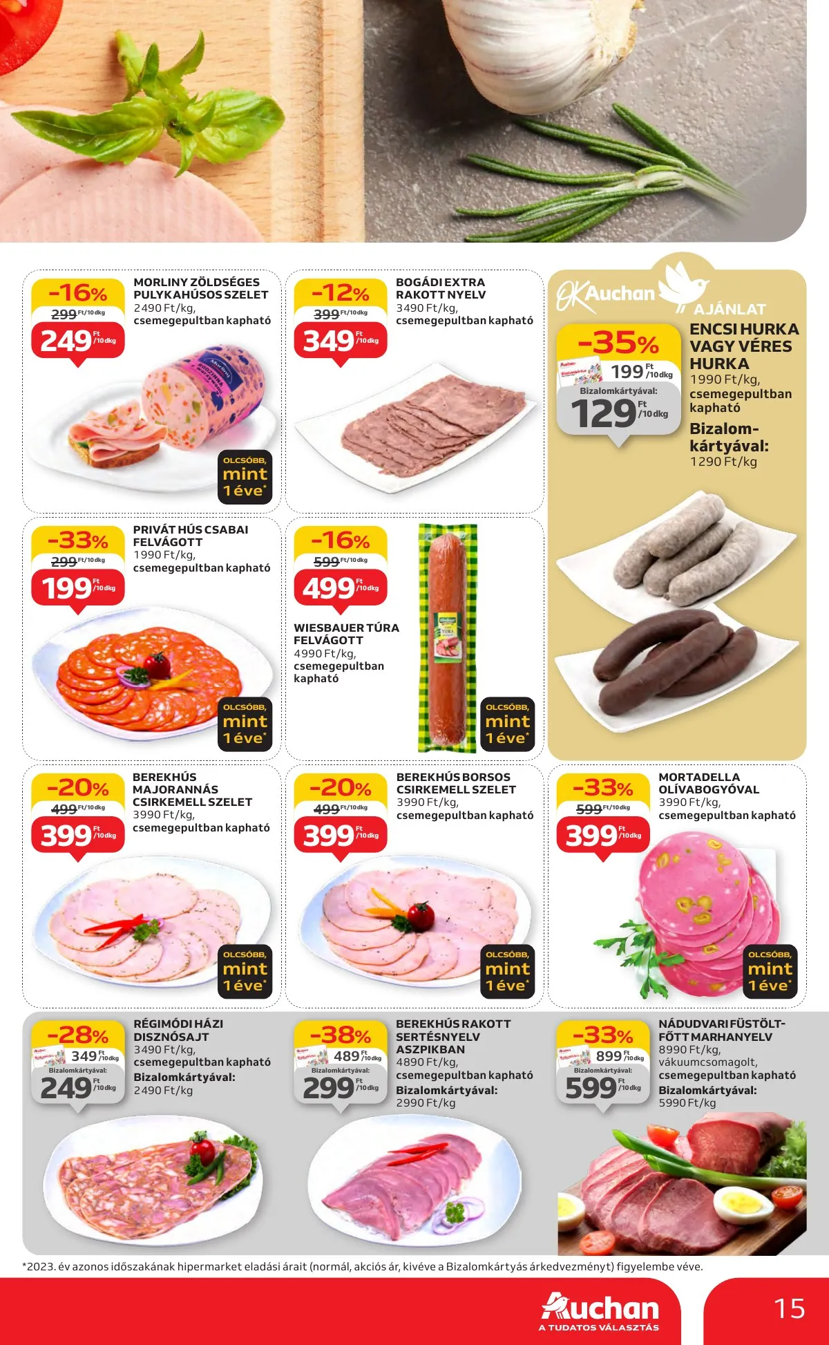 Auchan akciós újság Hipermarket 09.26–10.02 – 15. oldal