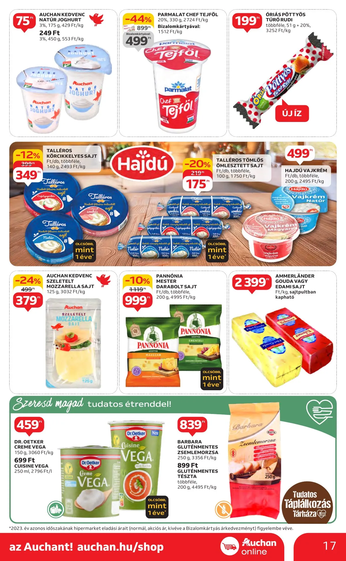 Auchan akciós újság Hipermarket 09.26–10.02 – 17. oldal
