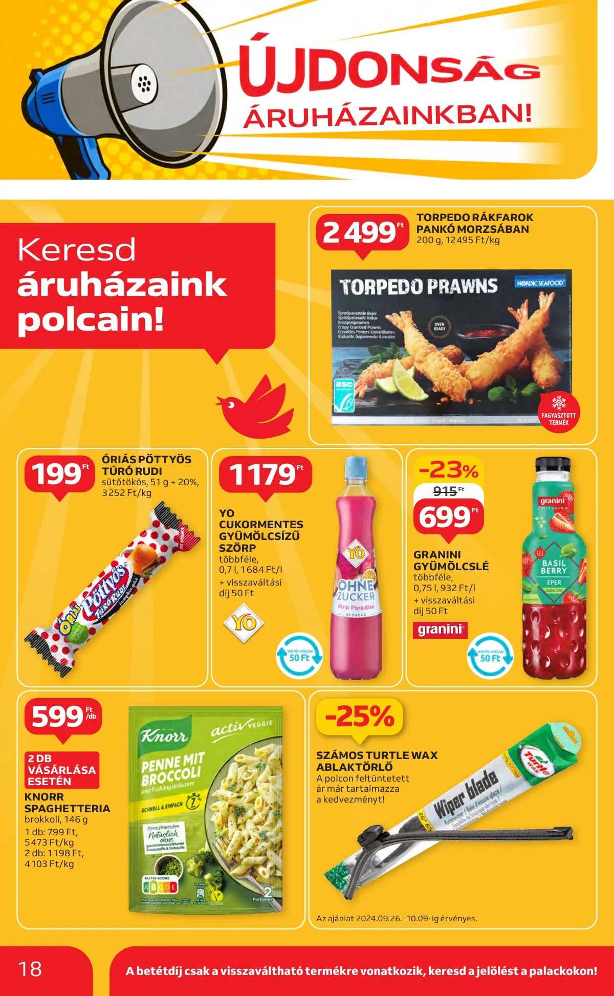 Auchan akciós újság Hipermarket 09.26–10.02 – 18. oldal
