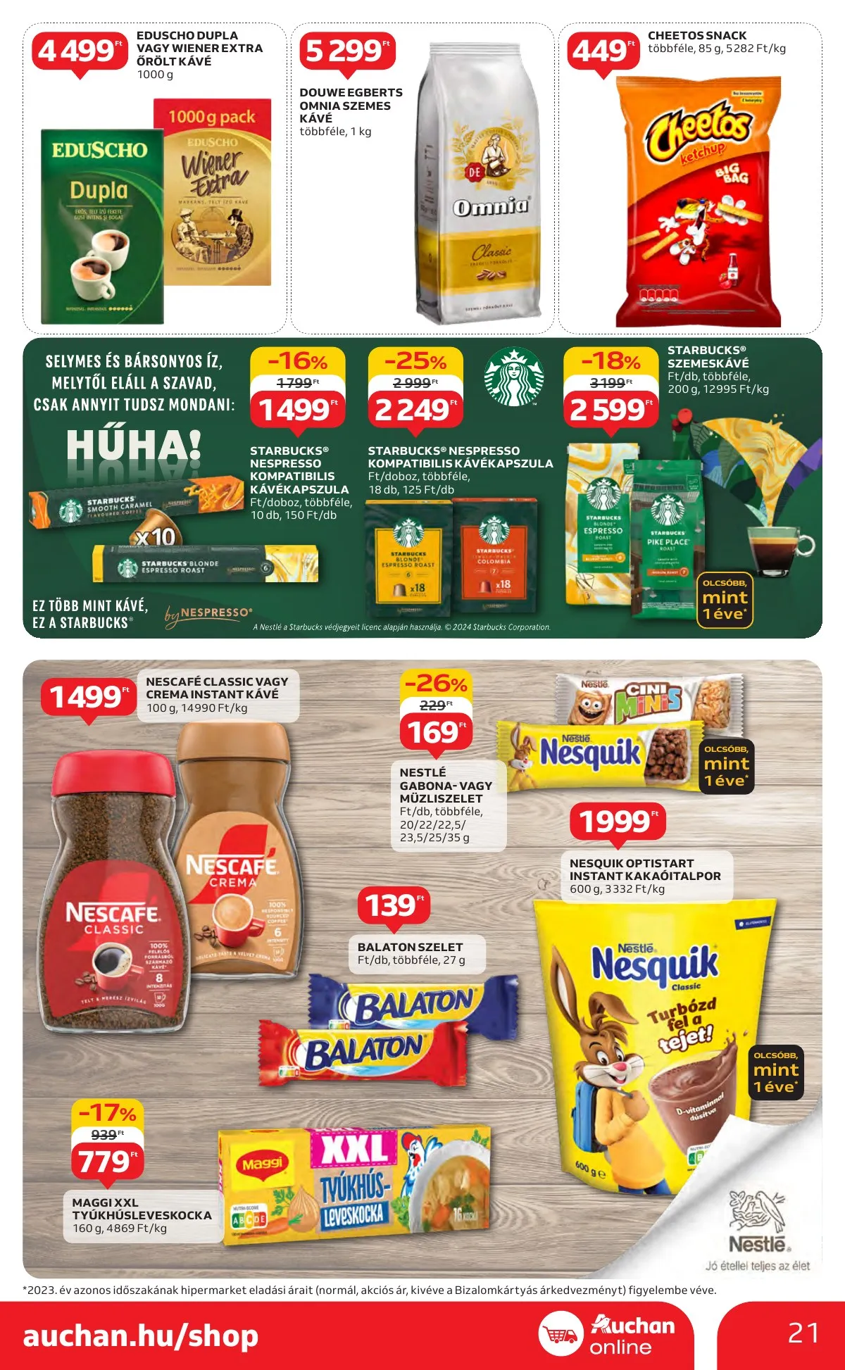 Auchan akciós újság Hipermarket 09.26–10.02 – 21. oldal