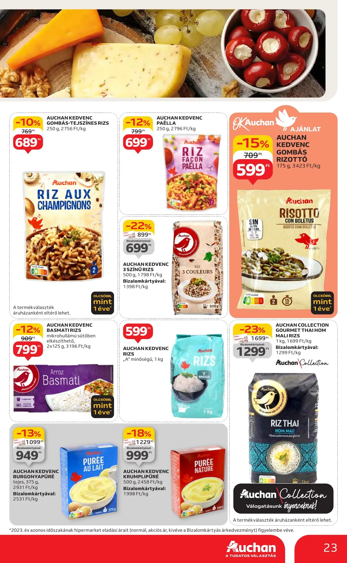 Auchan akciós újság Hipermarket 09.26–10.02 – 23. oldal