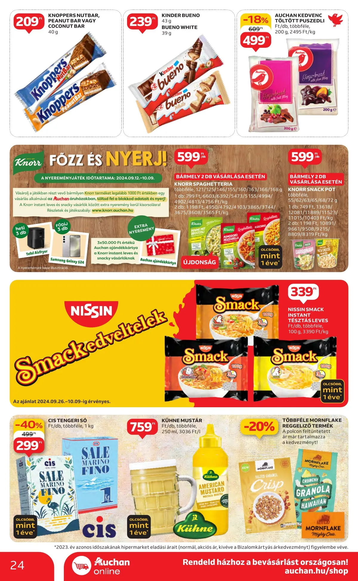 Auchan akciós újság Hipermarket 09.26–10.02 – 24. oldal