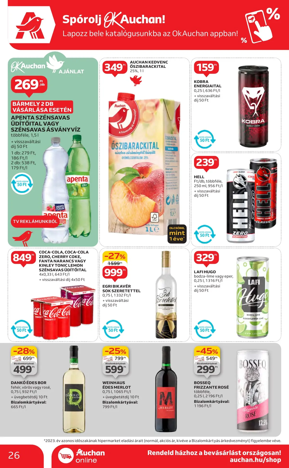 Auchan akciós újság Hipermarket 09.26–10.02 – 26. oldal