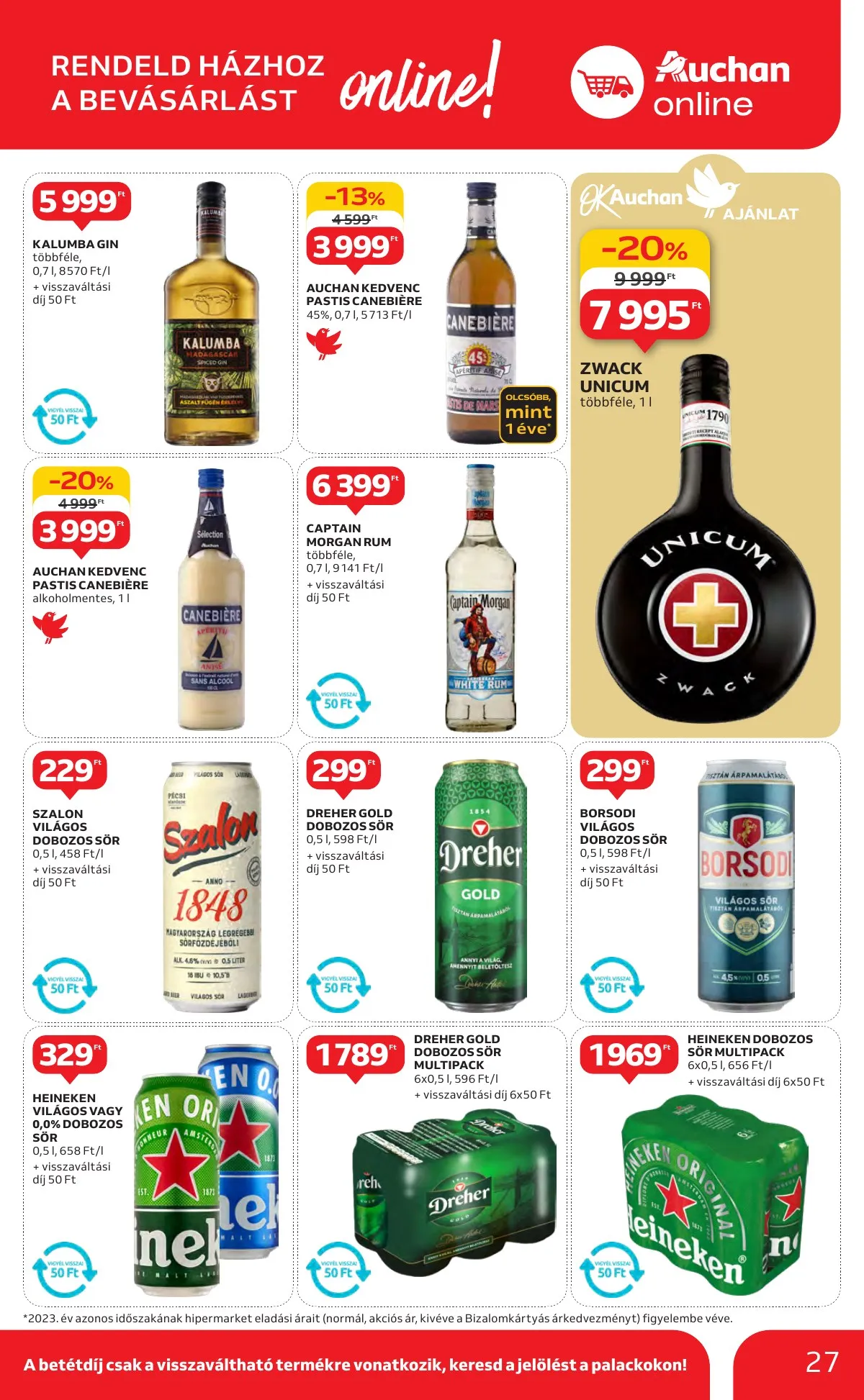 Auchan akciós újság Hipermarket 09.26–10.02 – 27. oldal