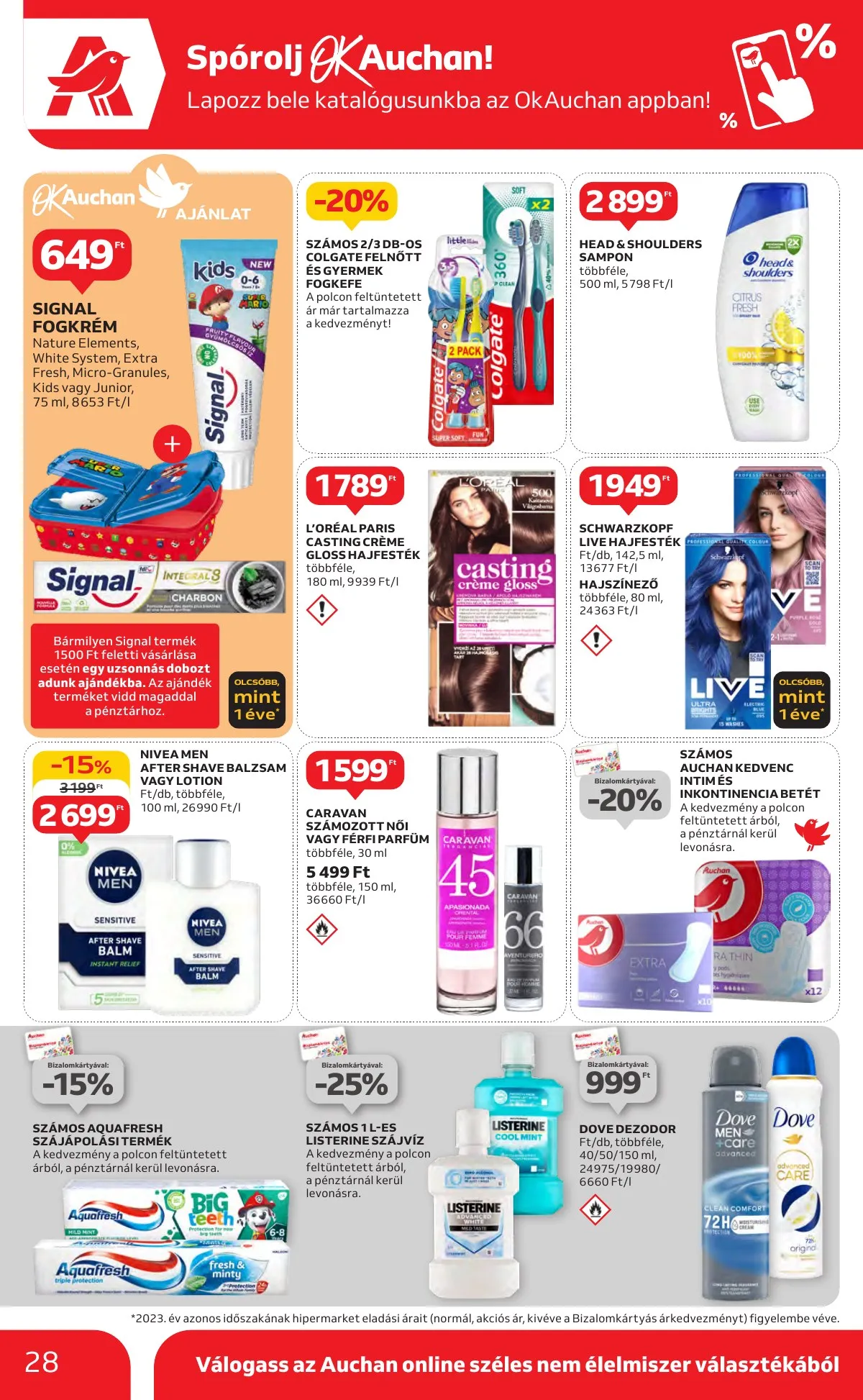Auchan akciós újság Hipermarket 09.26–10.02 – 28. oldal