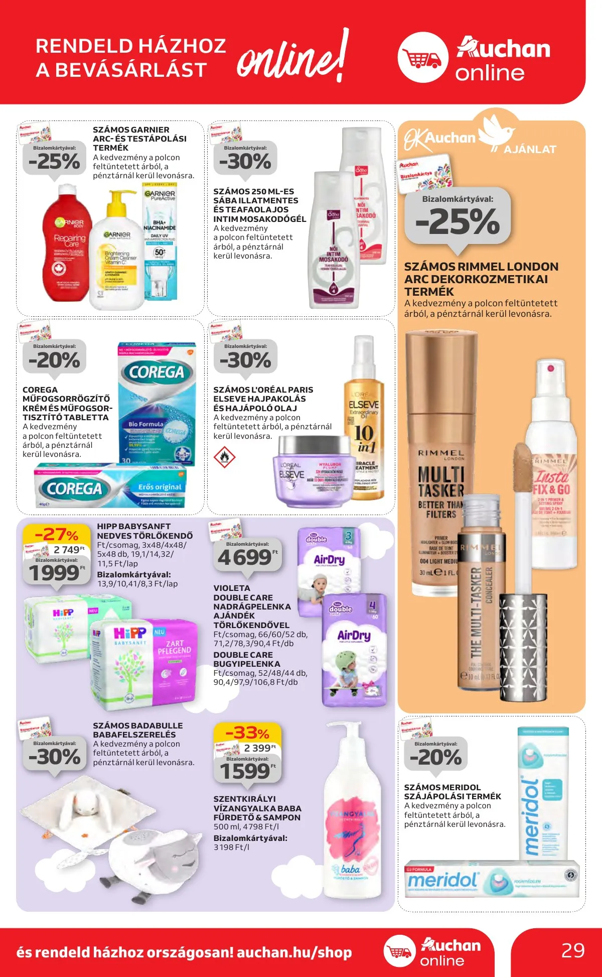 Auchan akciós újság Hipermarket 09.26–10.02 – 29. oldal