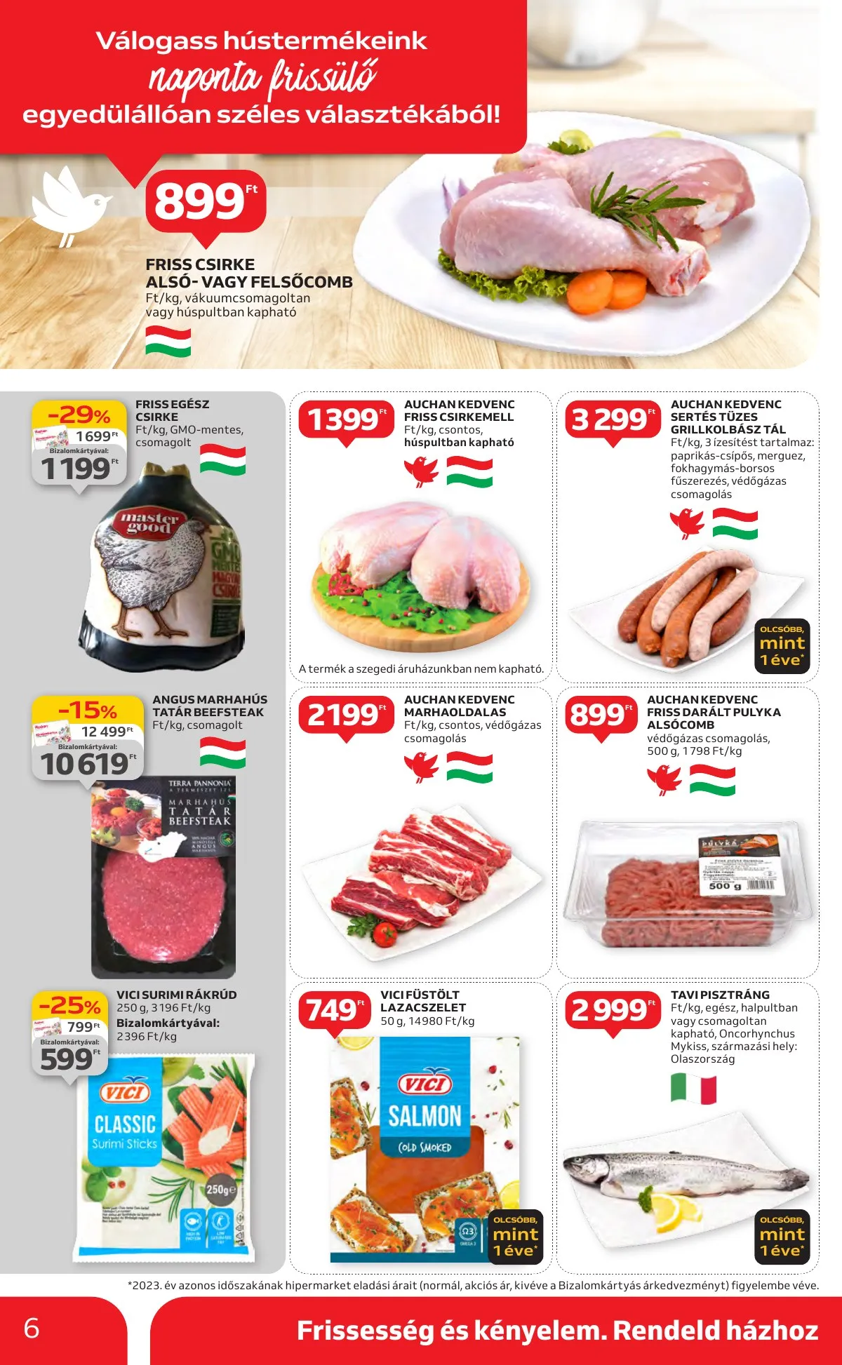 Auchan akciós újság Hipermarket 09.26–10.02 – 6. oldal