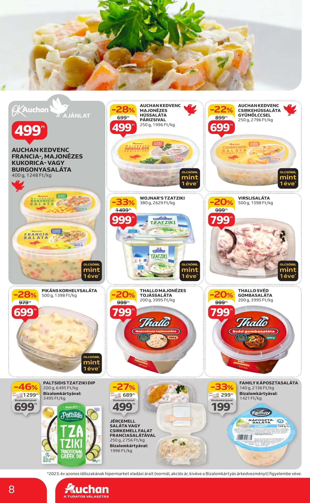Auchan akciós újság Hipermarket 09.26–10.02 – 8. oldal