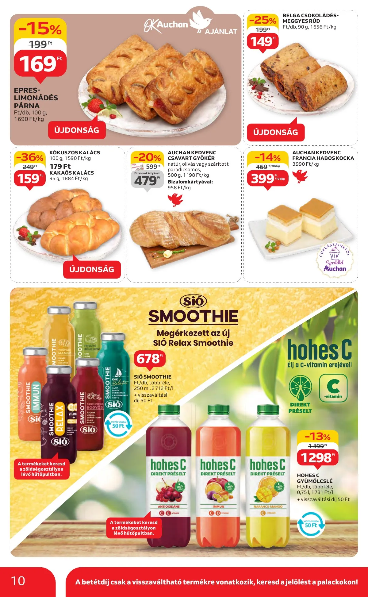 Auchan akciós újság Hipermarket 10.10–10.16 – 10. oldal