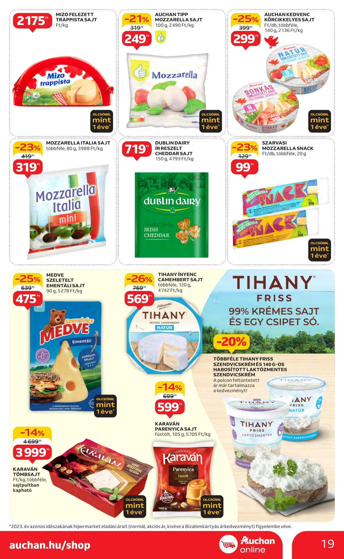 Auchan akciós újság Hipermarket 10.10–10.16 – 19. oldal