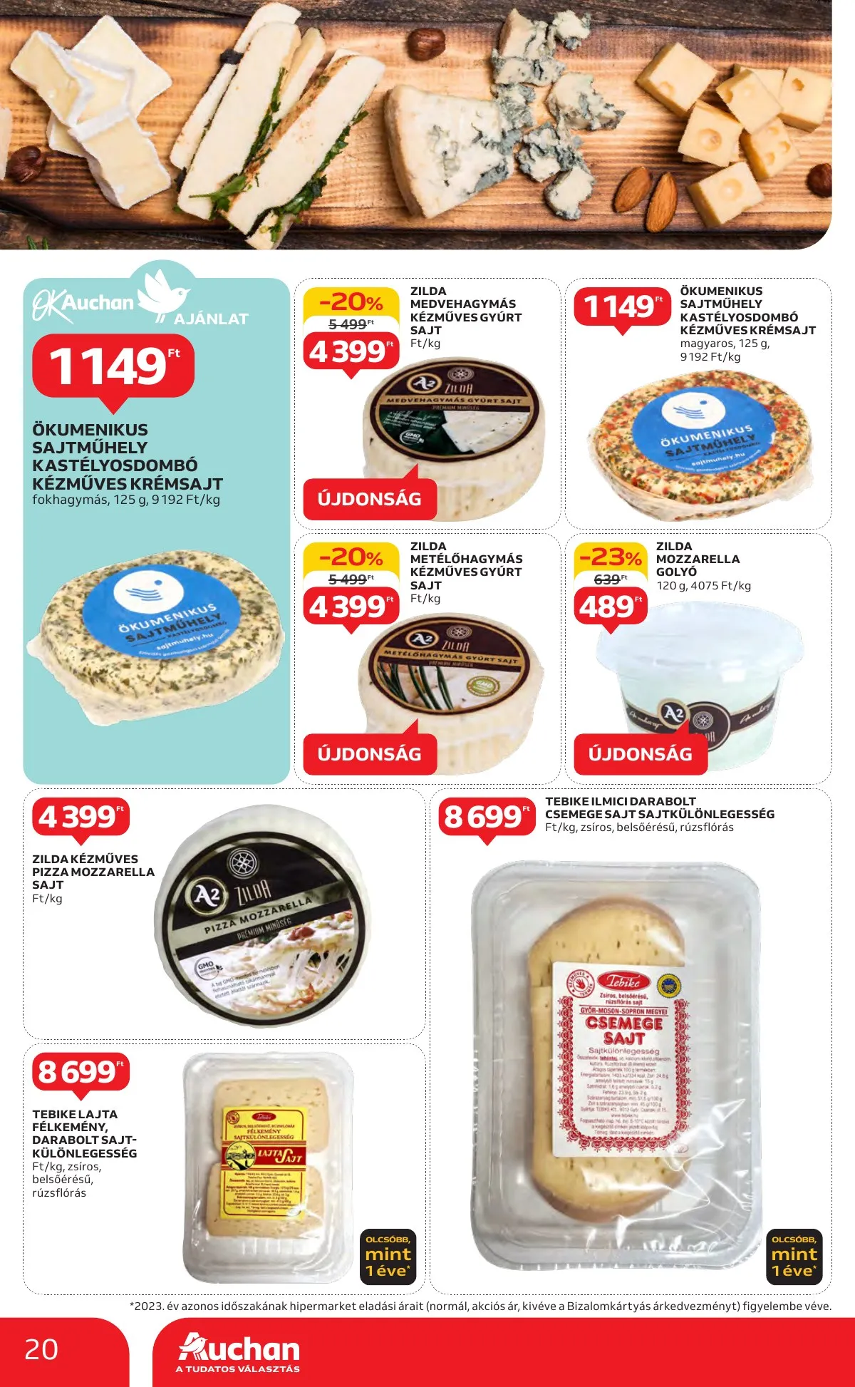 Auchan akciós újság Hipermarket 10.10–10.16 – 20. oldal