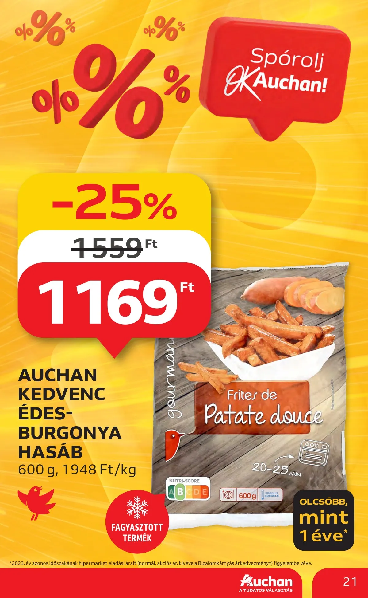 Auchan akciós újság Hipermarket 10.10–10.16 – 21. oldal