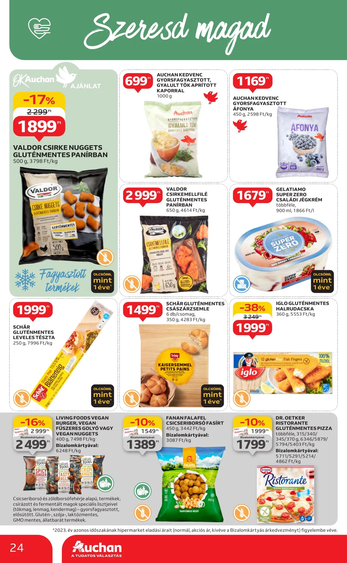 Auchan akciós újság Hipermarket 10.10–10.16 – 24. oldal
