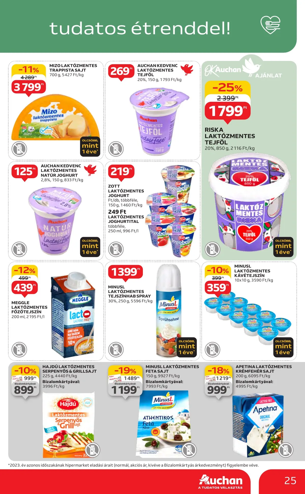 Auchan akciós újság Hipermarket 10.10–10.16 – 25. oldal