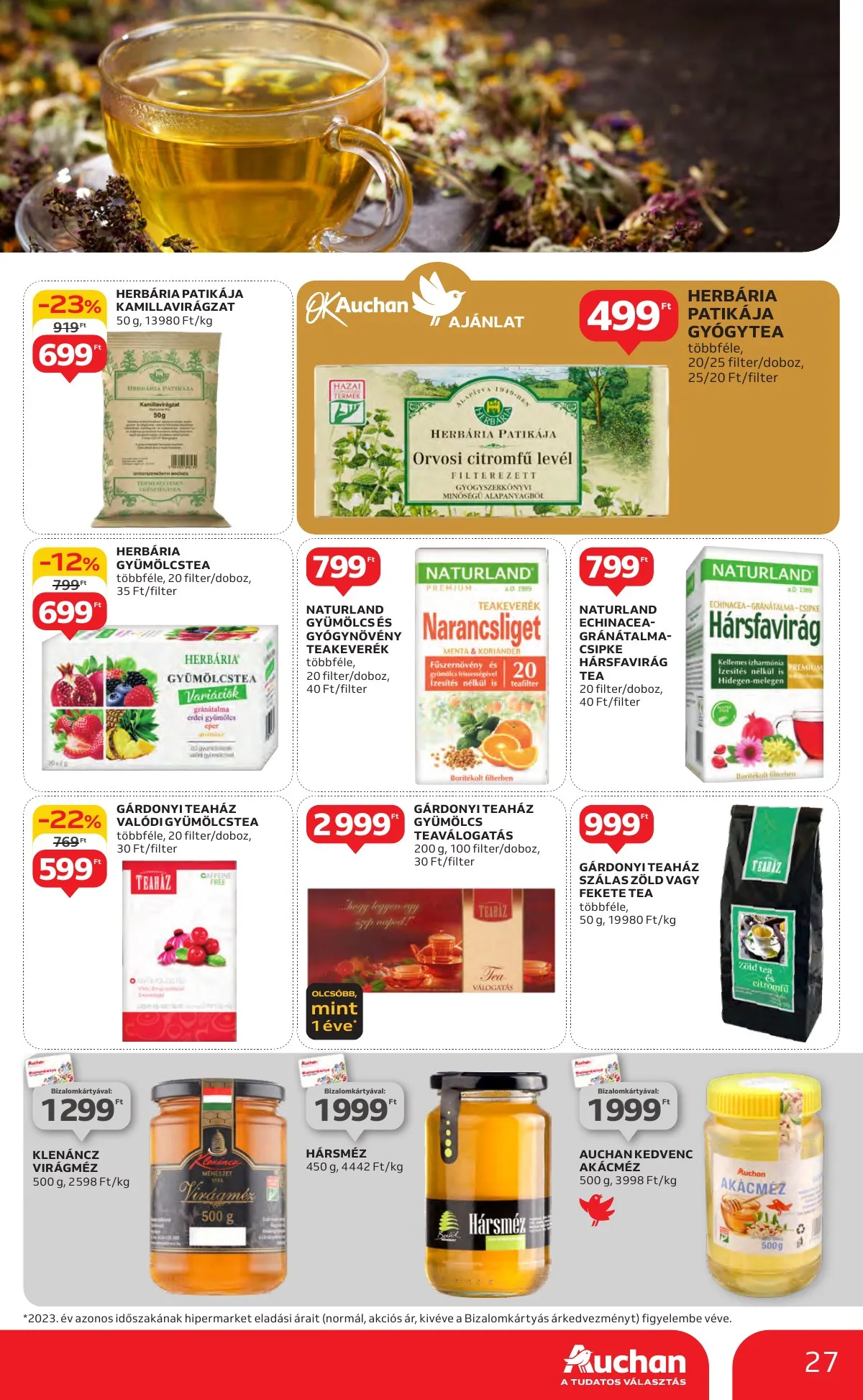 Auchan akciós újság Hipermarket 10.10–10.16 – 27. oldal