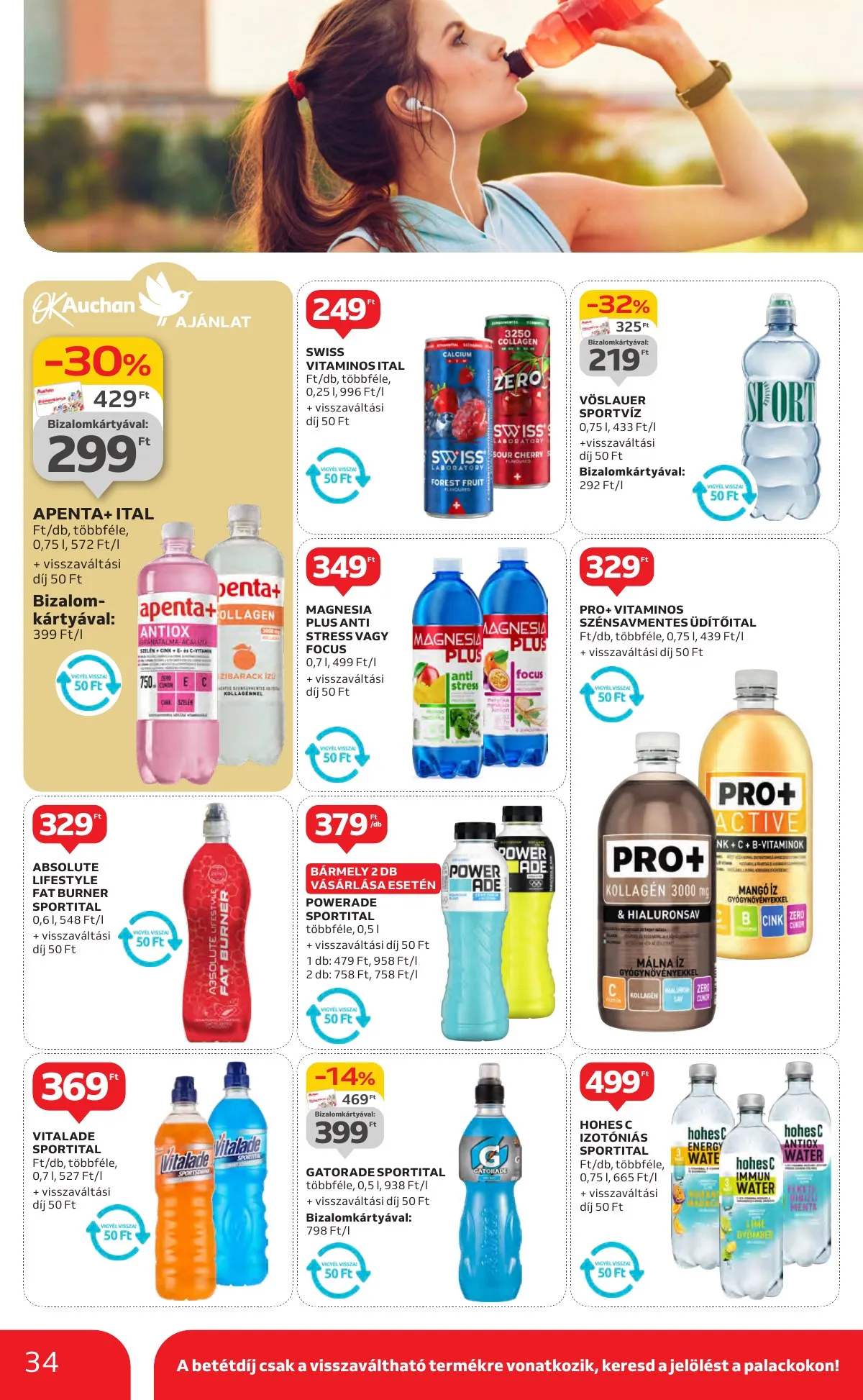 Auchan akciós újság Hipermarket 10.10–10.16 – 34. oldal