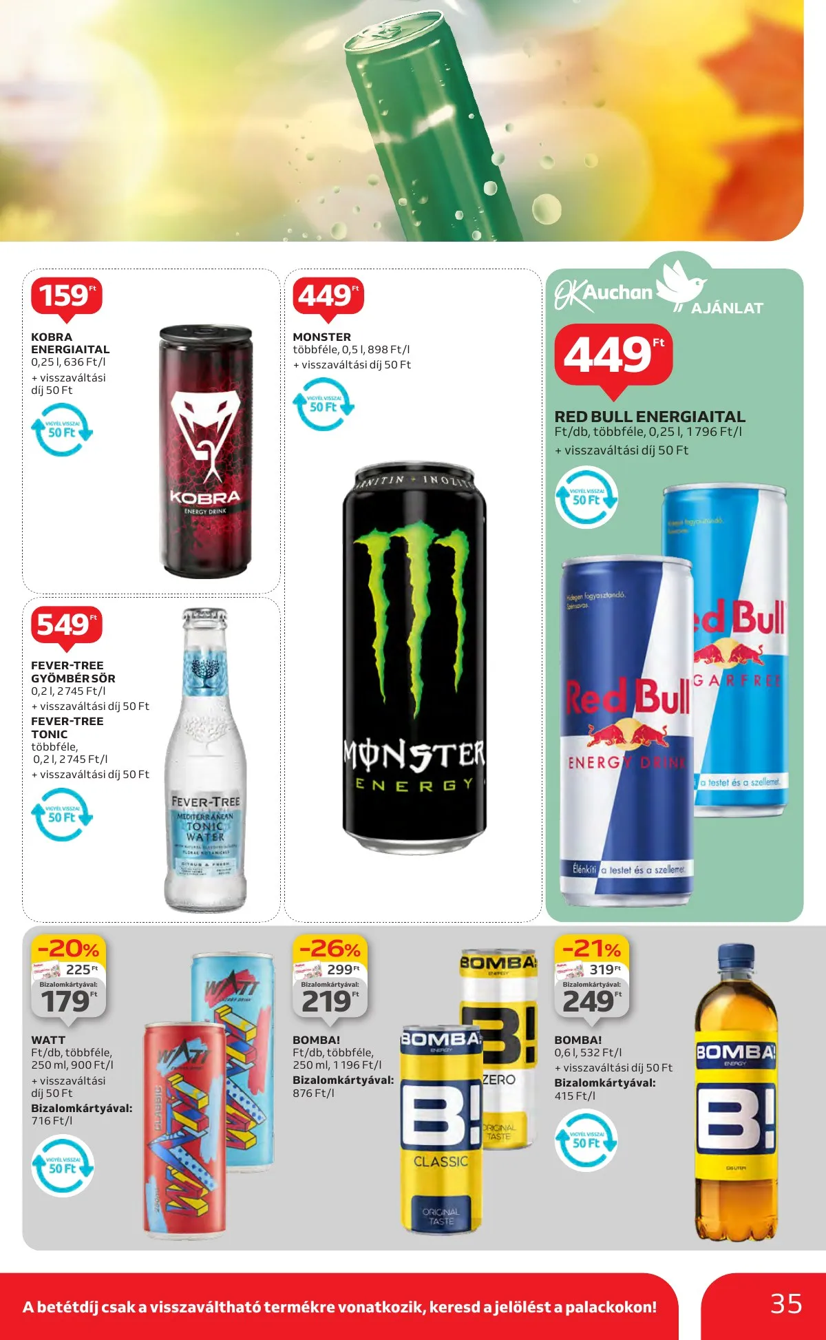 Auchan akciós újság Hipermarket 10.10–10.16 – 35. oldal