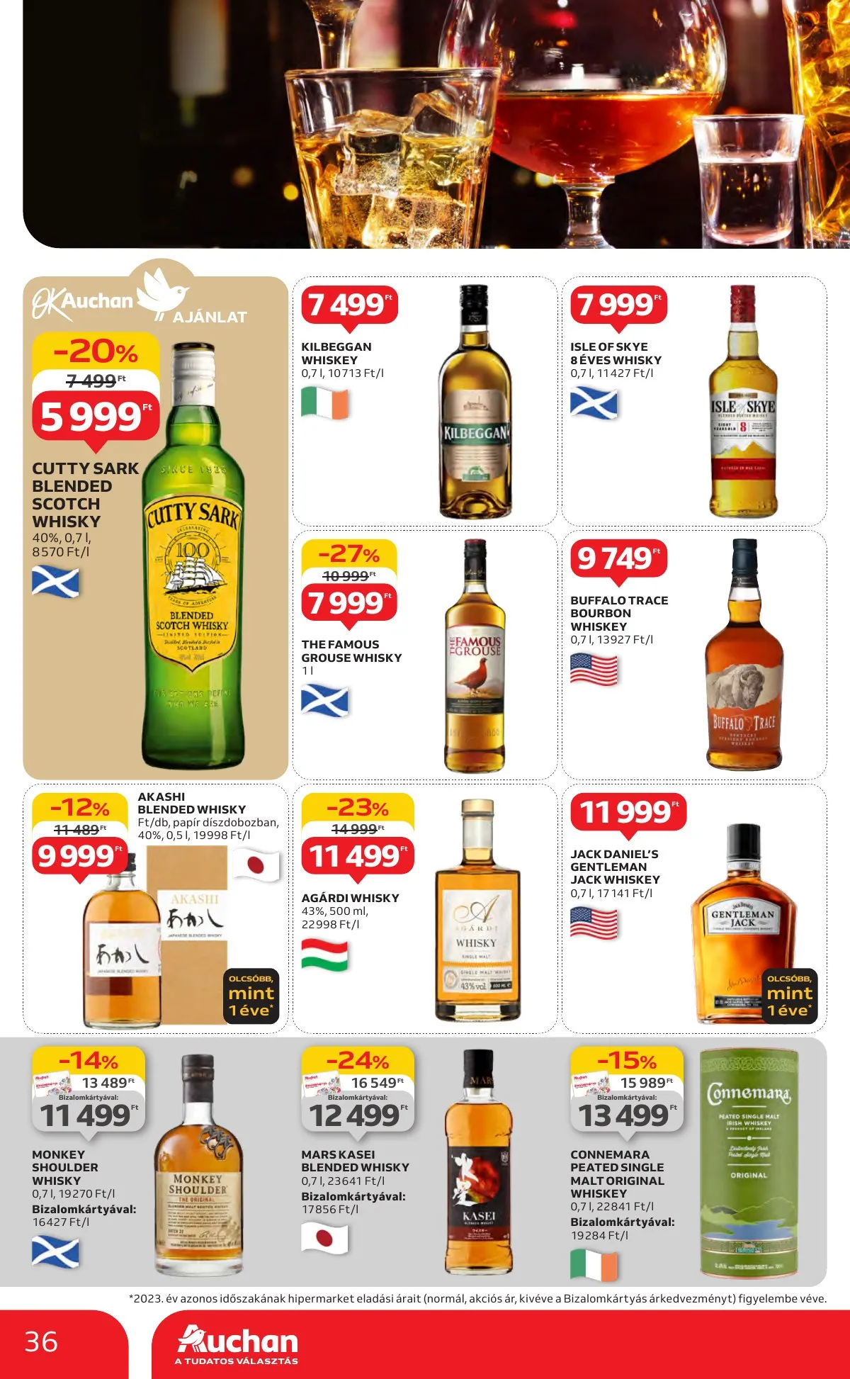 Auchan akciós újság Hipermarket 10.10–10.16 – 36. oldal