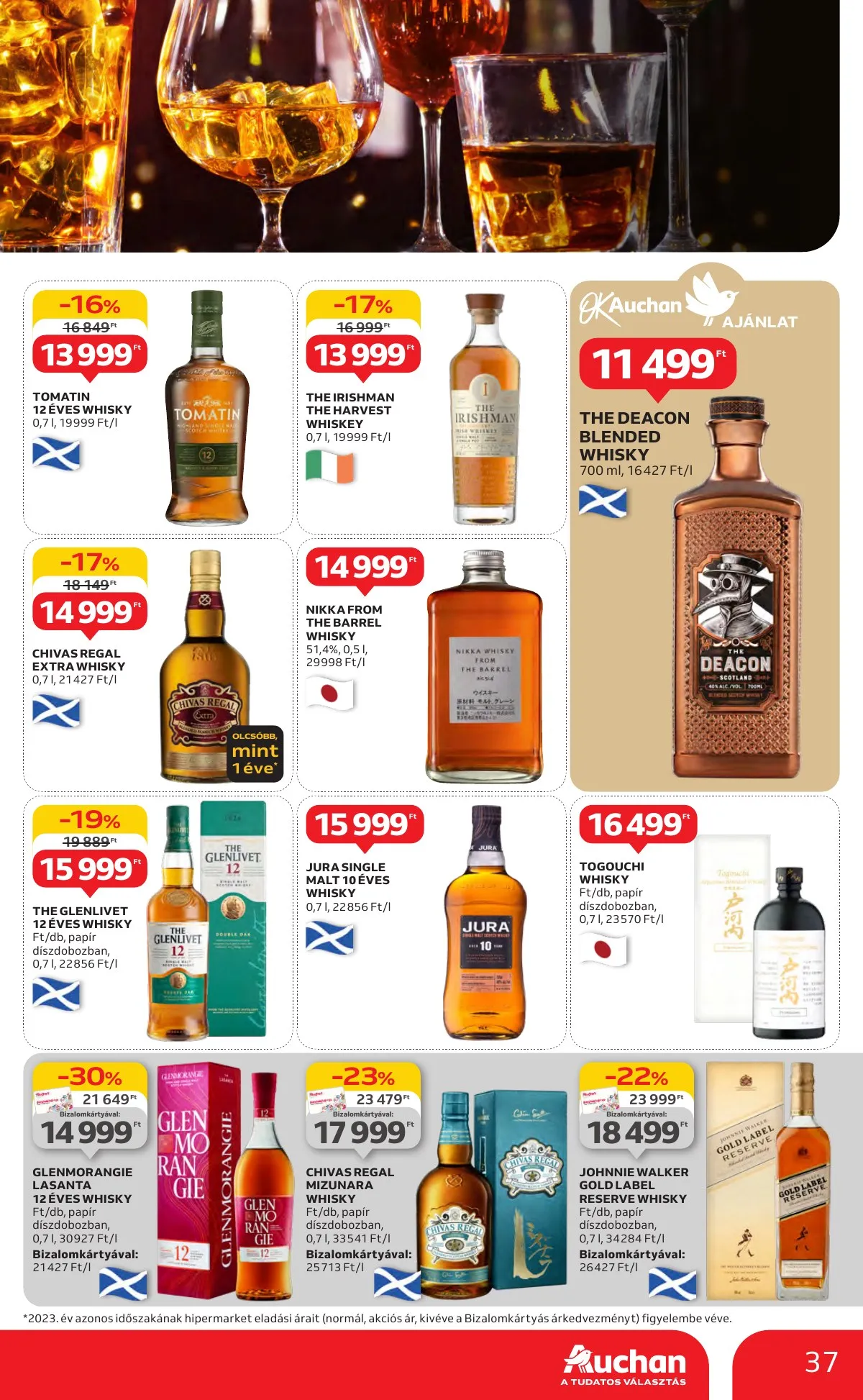 Auchan akciós újság Hipermarket 10.10–10.16 – 37. oldal