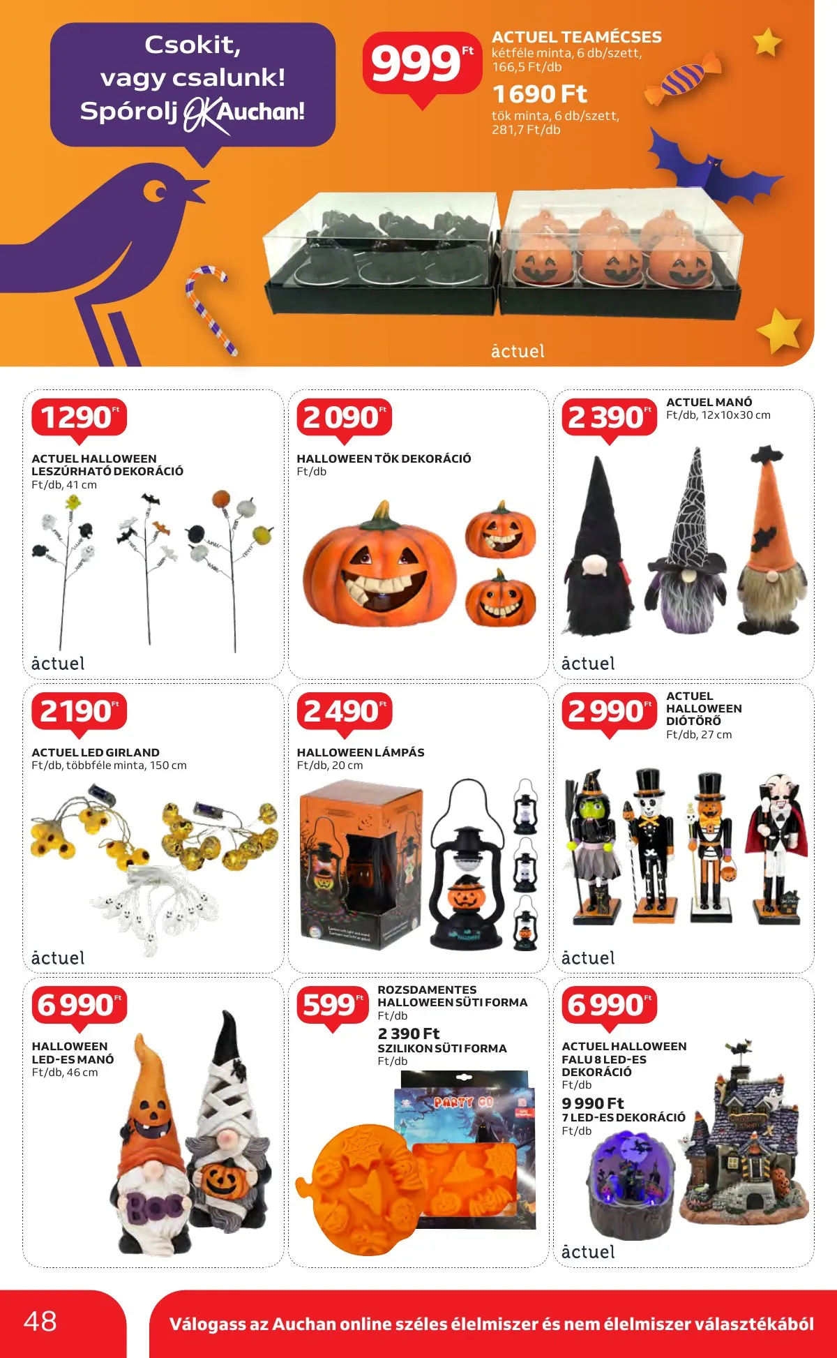 Auchan akciós újság Hipermarket 10.10–10.16 – 48. oldal