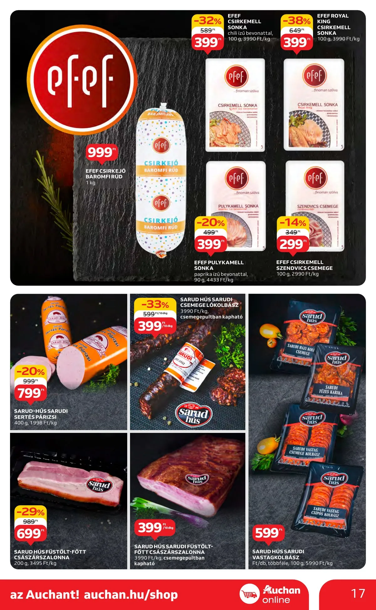 Auchan akciós újság Hipermarket 10.17–10.23 – 17. oldal