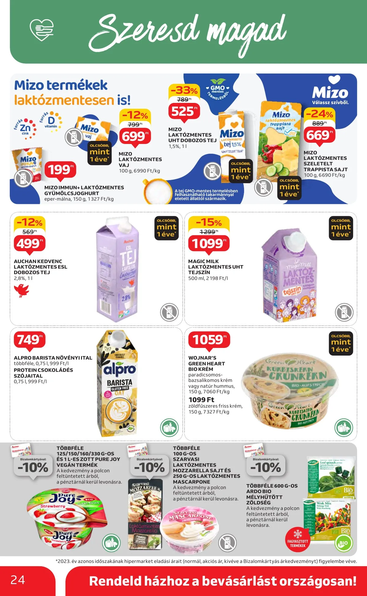 Auchan akciós újság Hipermarket 10.17–10.23 – 24. oldal