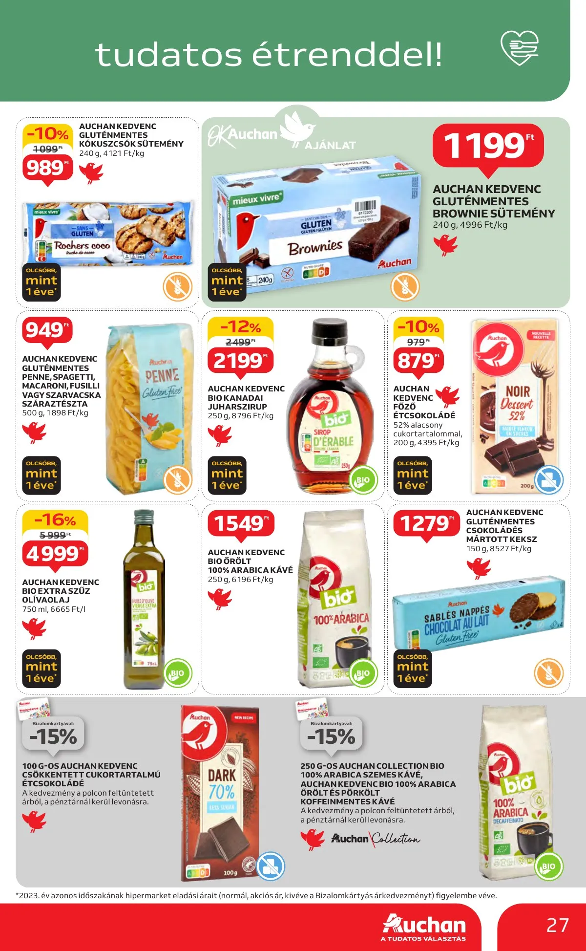 Auchan akciós újság Hipermarket 10.17–10.23 – 27. oldal