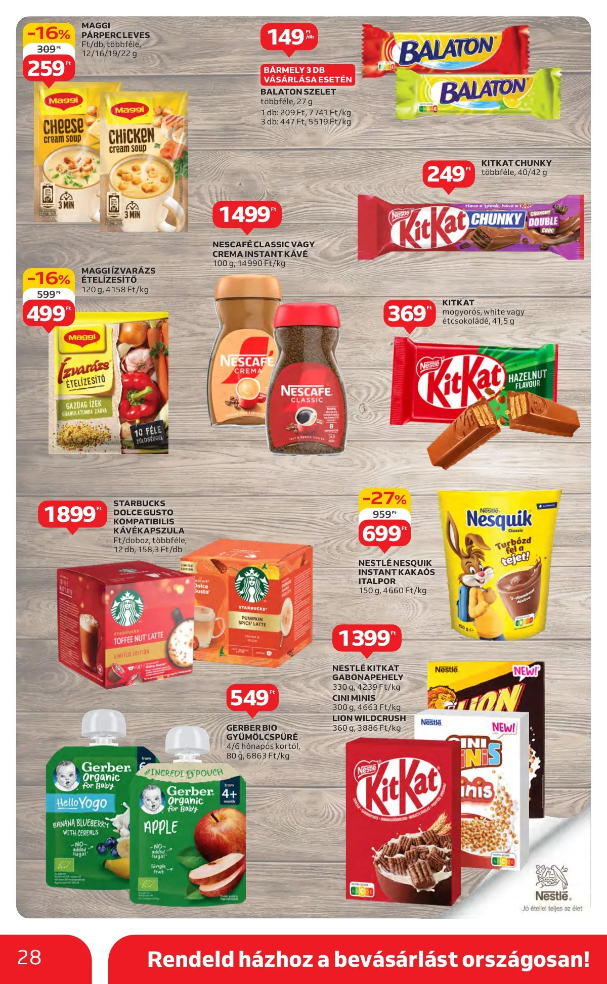 Auchan akciós újság Hipermarket 10.17–10.23 – 28. oldal