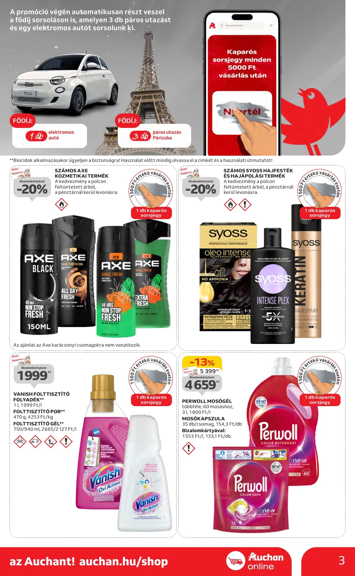 Auchan akciós újság Hipermarket 10.17–10.23 – 3. oldal