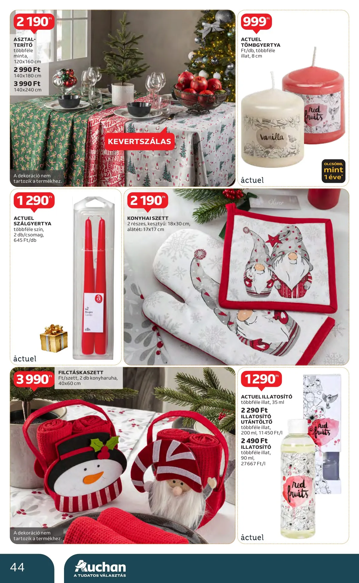 Auchan akciós újság Hipermarket 10.17–10.23 – 44. oldal