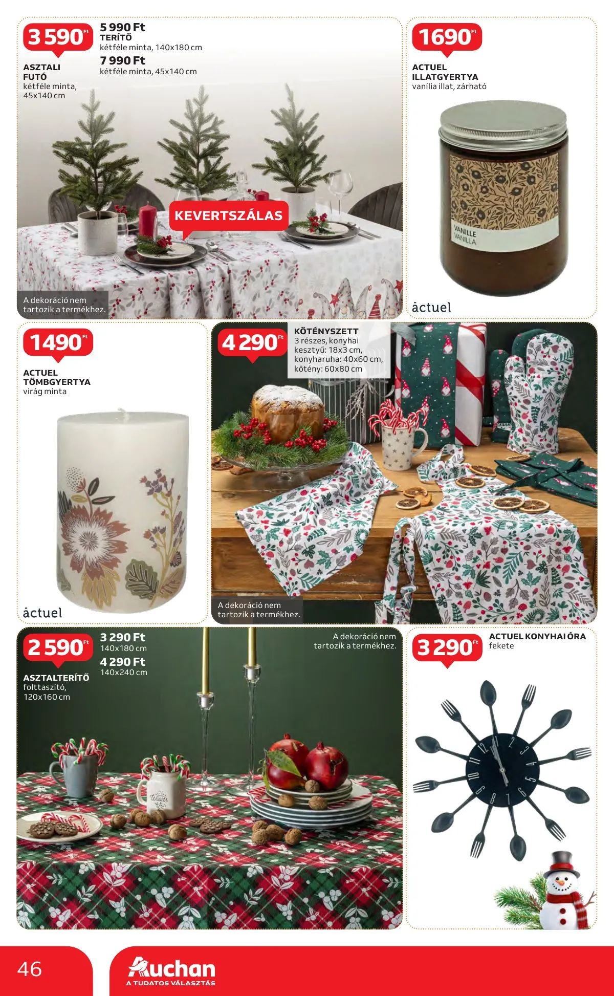 Auchan akciós újság Hipermarket 10.17–10.23 – 46. oldal