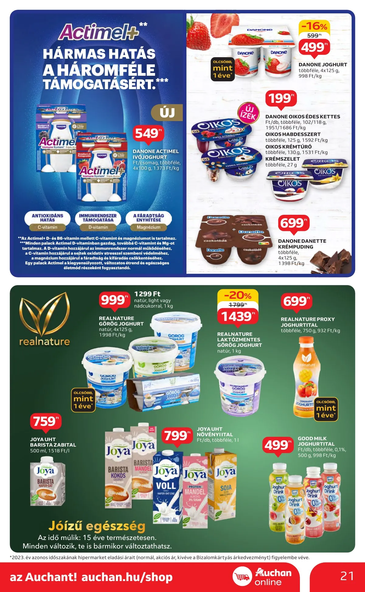 Auchan akciós újság Hipermarket 10.24–10.30 – 21. oldal