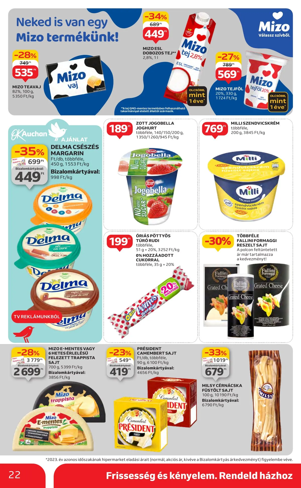Auchan akciós újság Hipermarket 10.24–10.30 – 22. oldal
