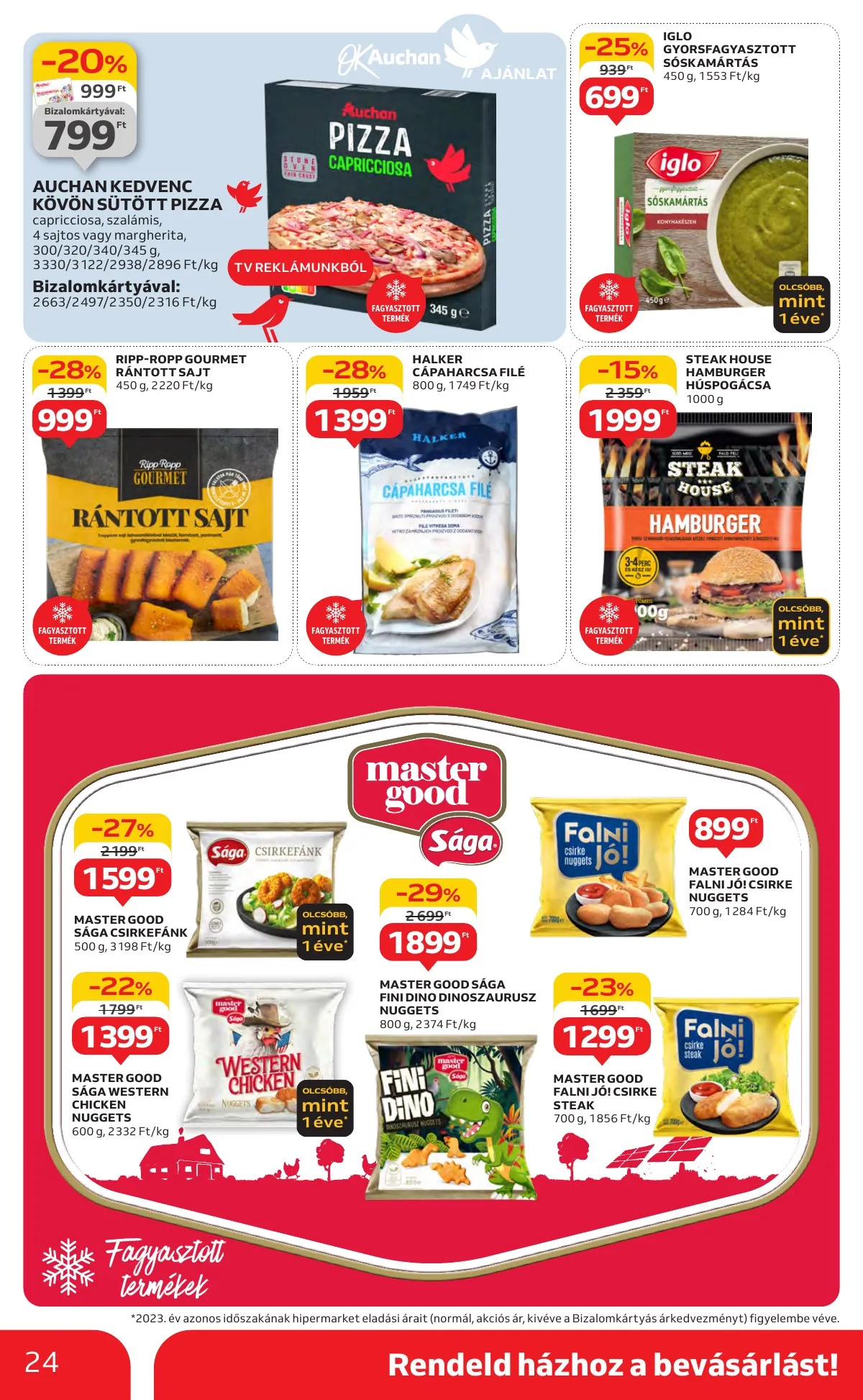 Auchan akciós újság Hipermarket 10.24–10.30 – 24. oldal