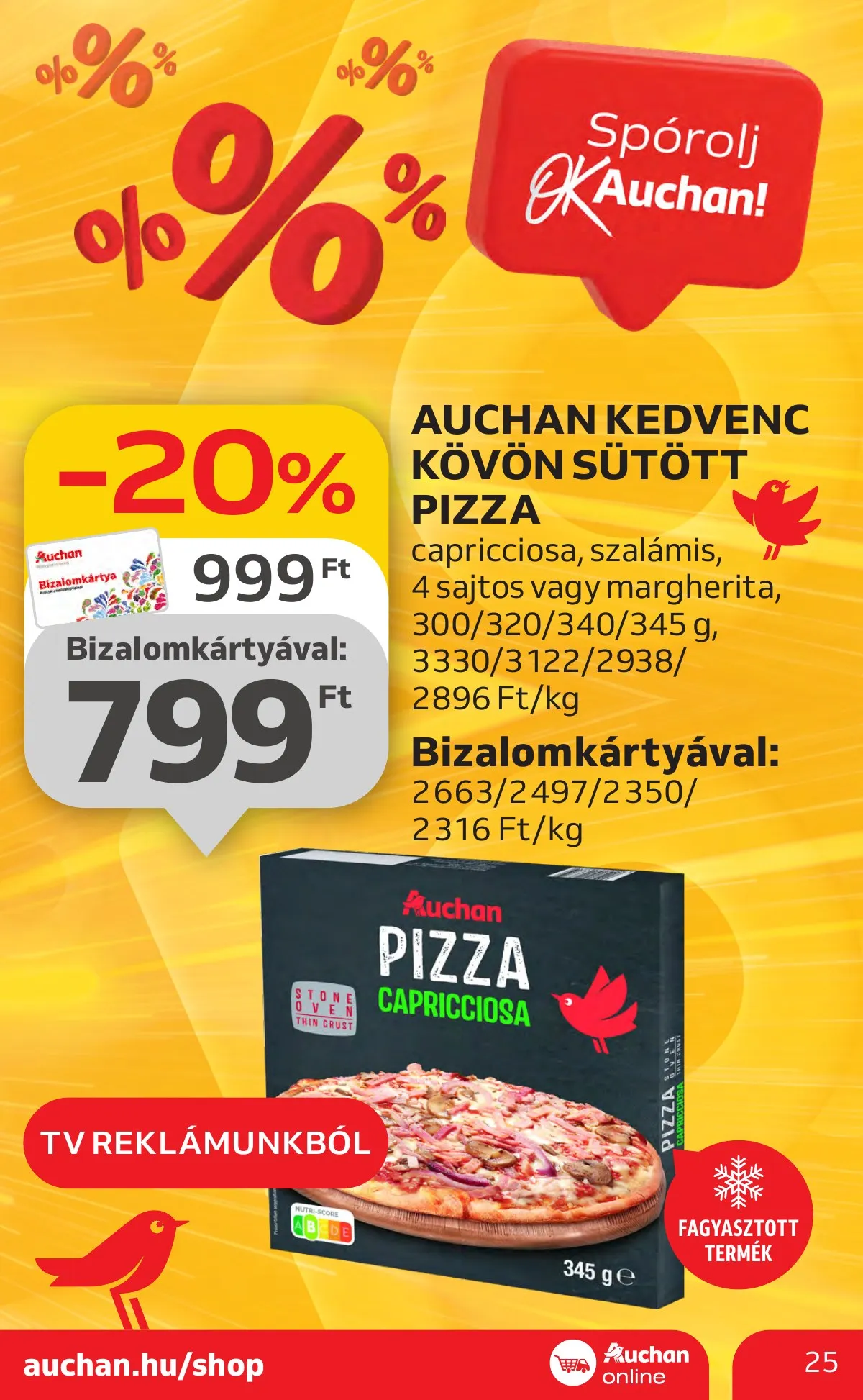 Auchan akciós újság Hipermarket 10.24–10.30 – 25. oldal