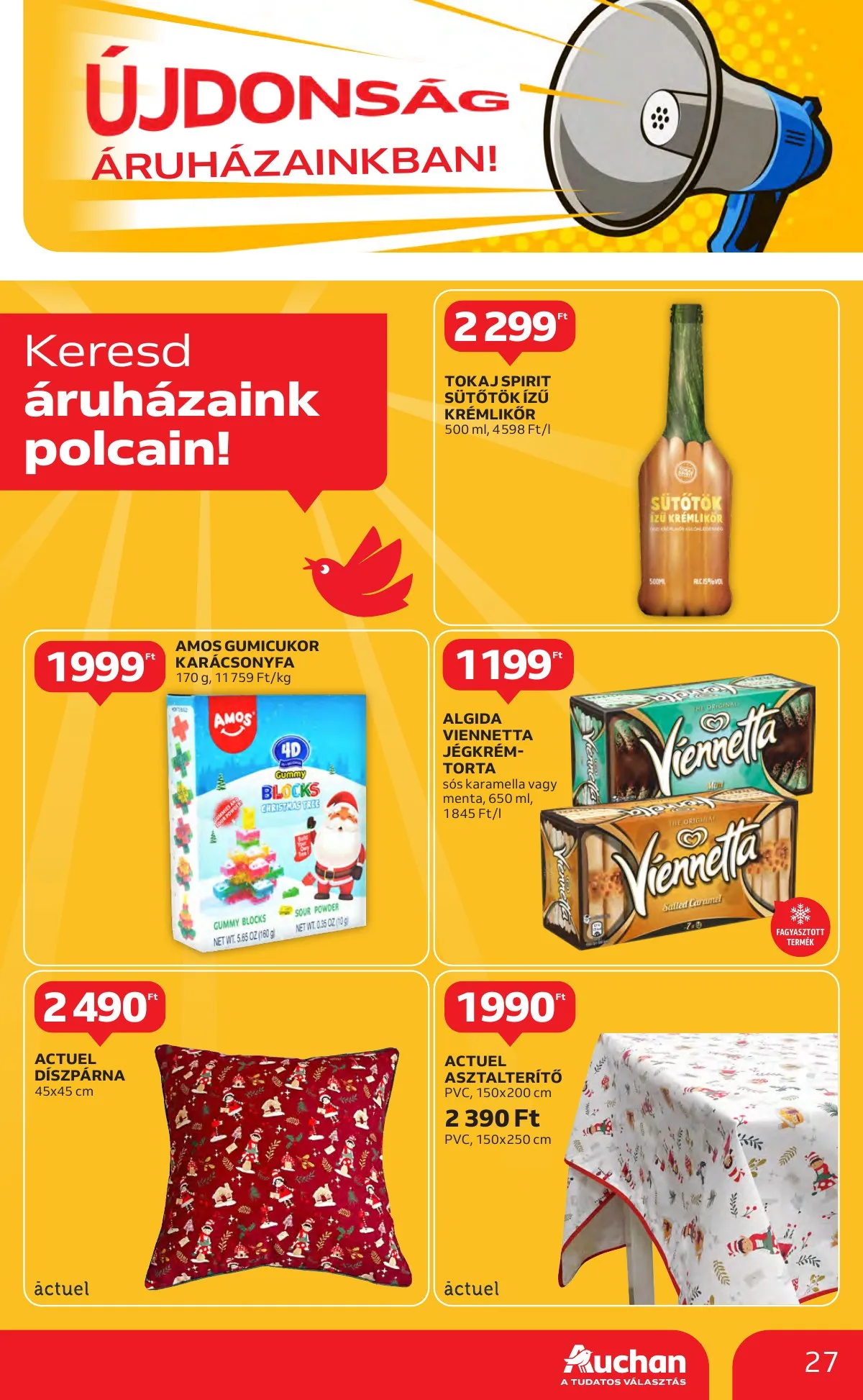 Auchan akciós újság Hipermarket 10.24–10.30 – 27. oldal