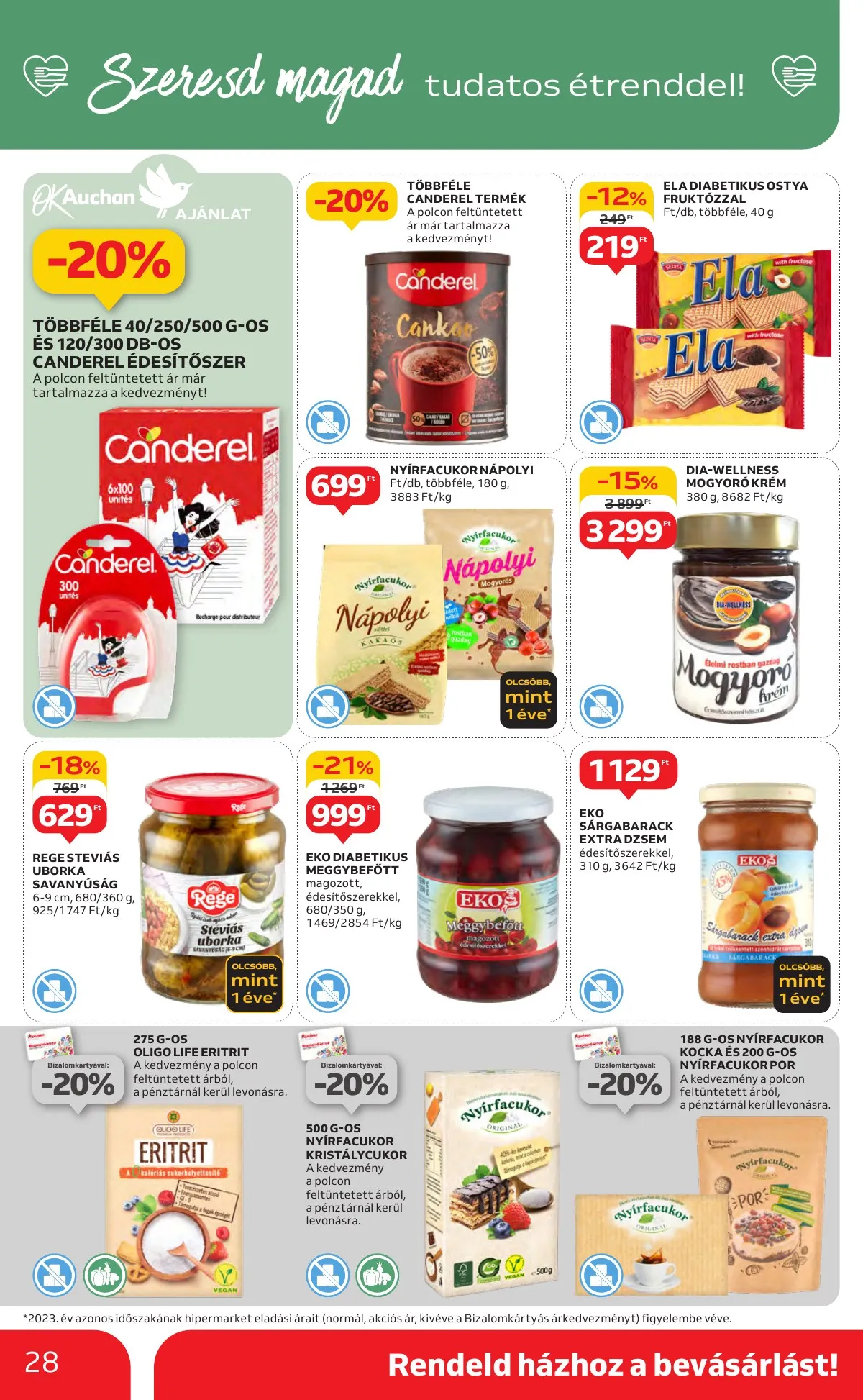 Auchan akciós újság Hipermarket 10.24–10.30 – 28. oldal