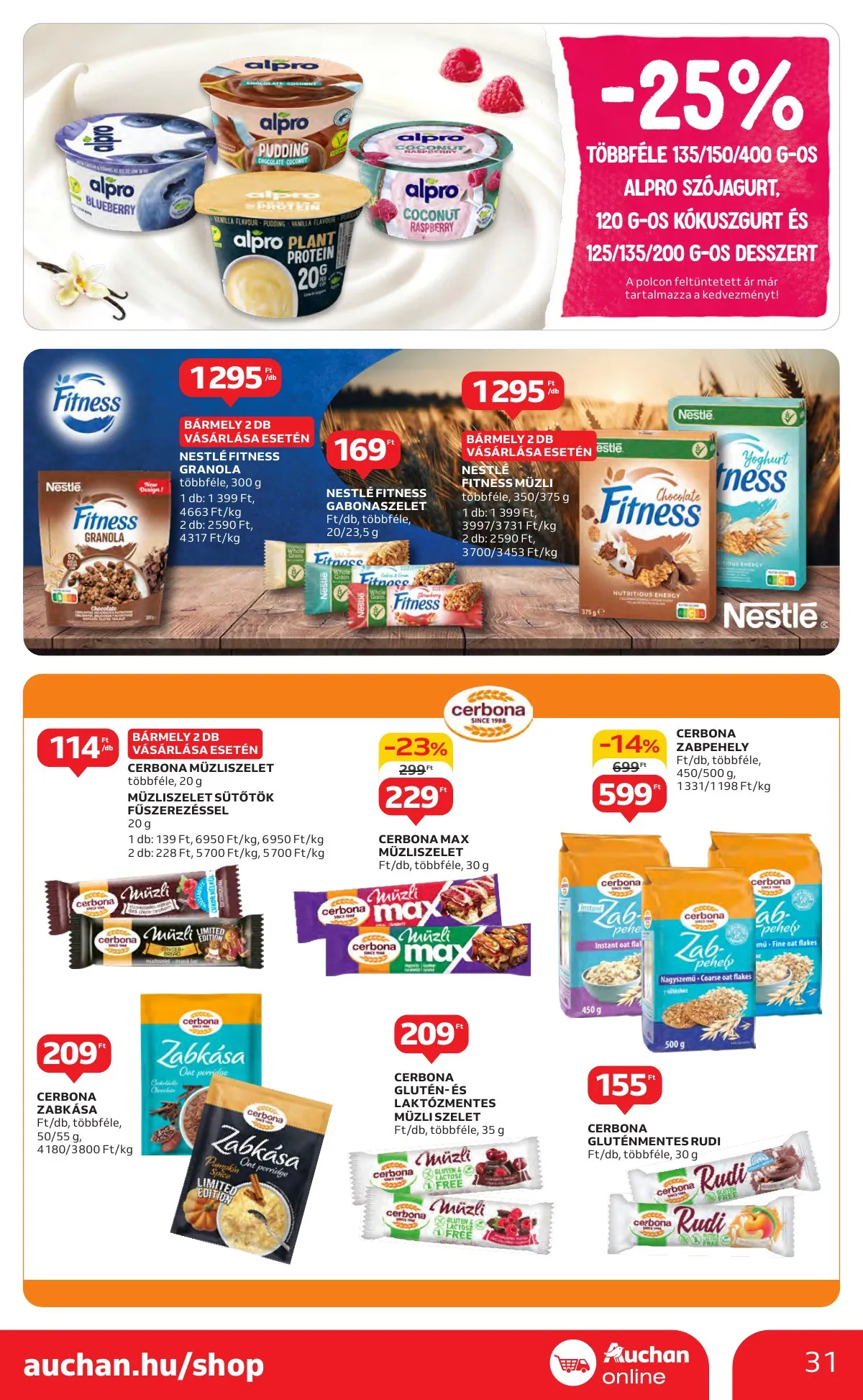 Auchan akciós újság Hipermarket 10.24–10.30 – 31. oldal