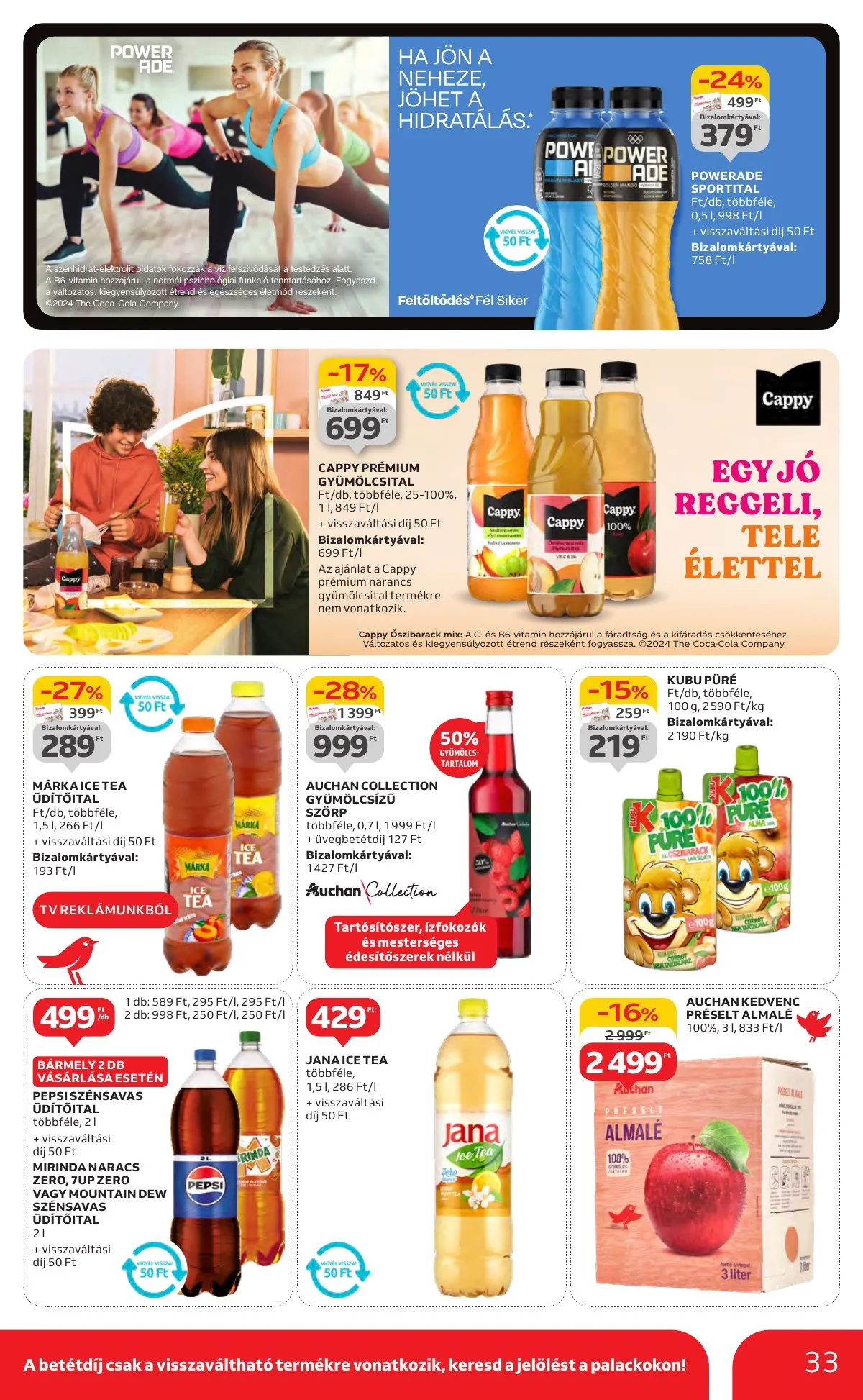 Auchan akciós újság Hipermarket 10.24–10.30 – 33. oldal