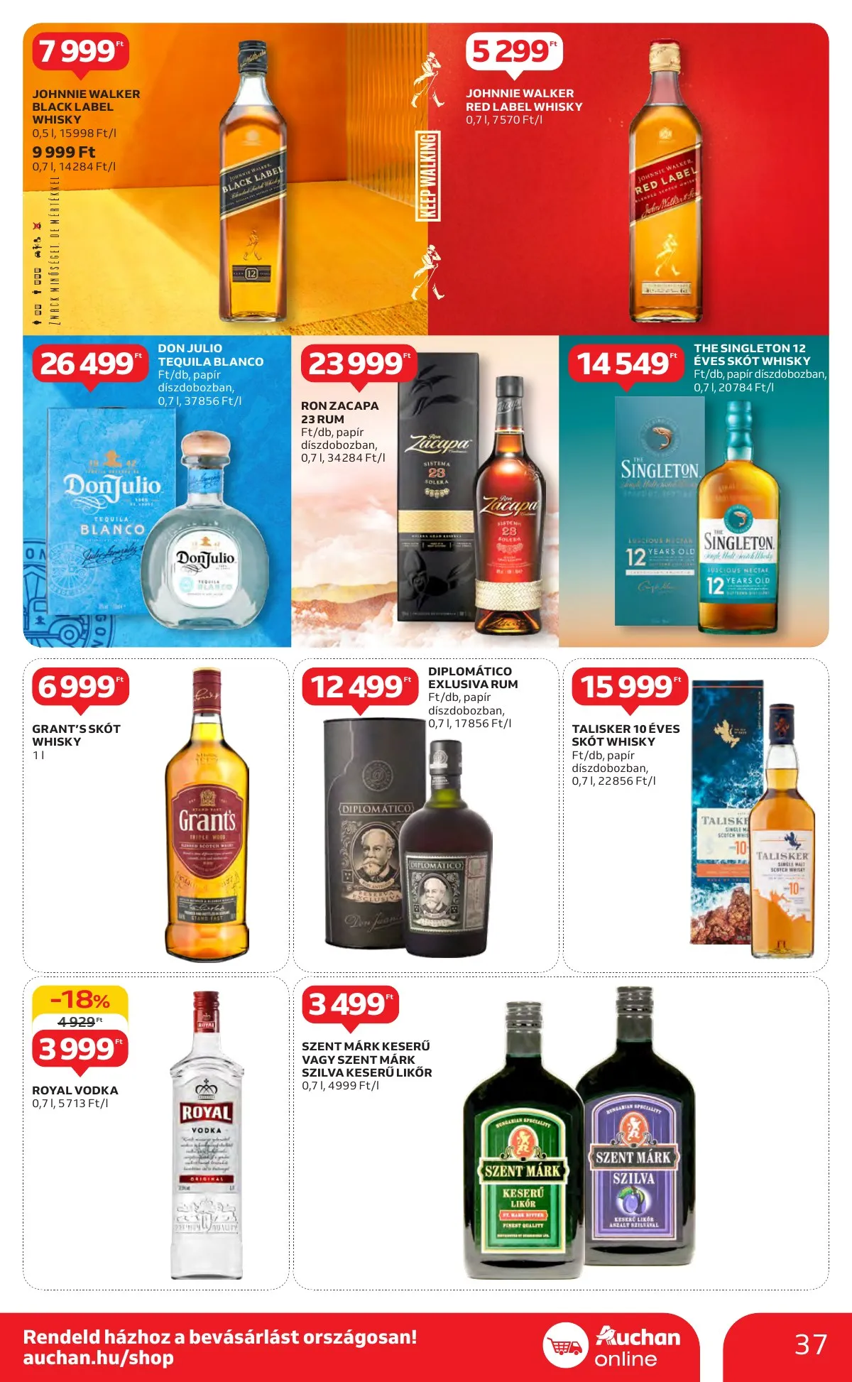 Auchan akciós újság Hipermarket 10.24–10.30 – 37. oldal