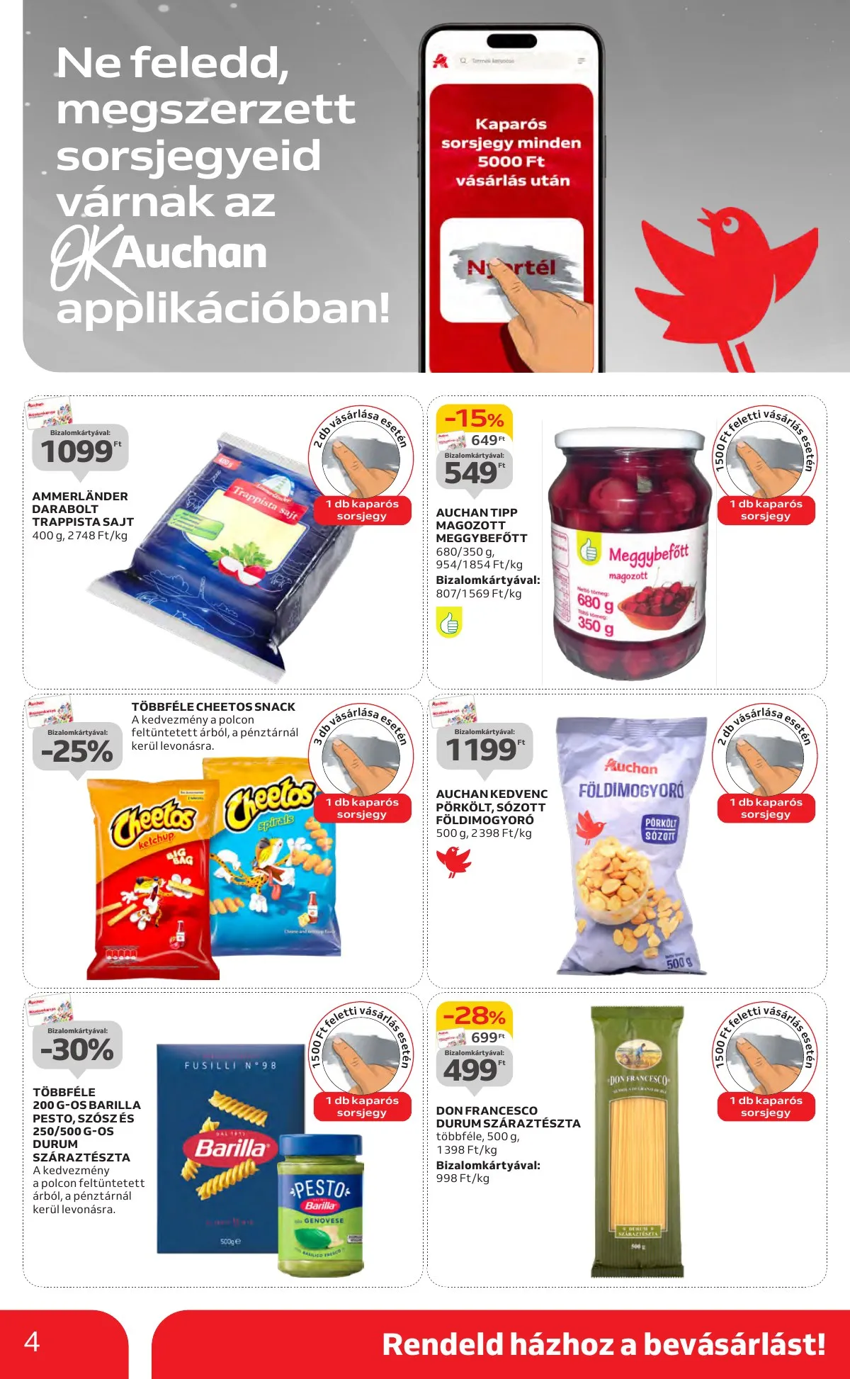 Auchan akciós újság Hipermarket 10.24–10.30 – 4. oldal