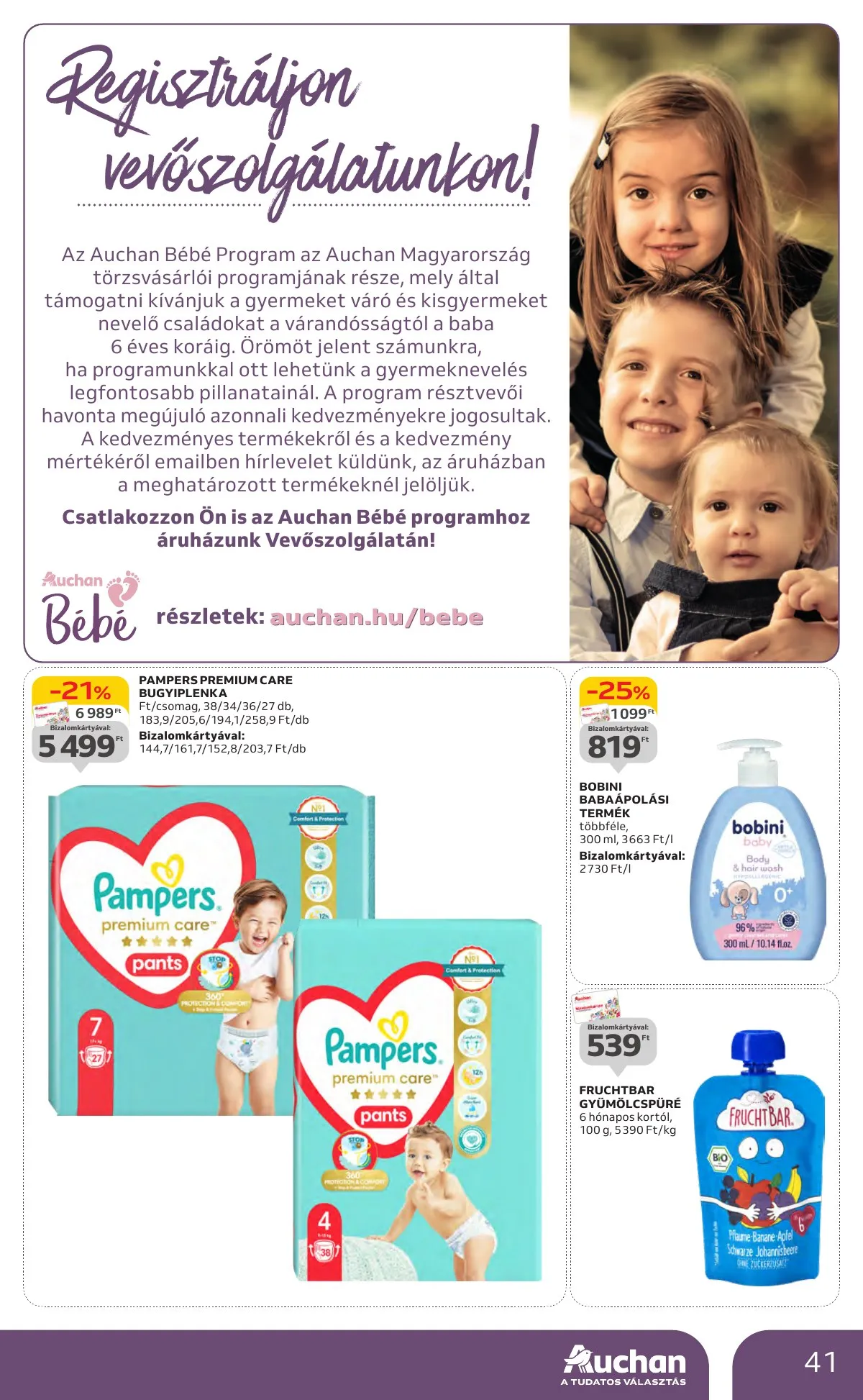 Auchan akciós újság Hipermarket 10.24–10.30 – 41. oldal