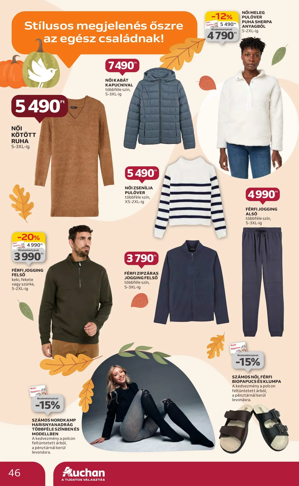Auchan akciós újság Hipermarket 10.24–10.30 – 46. oldal