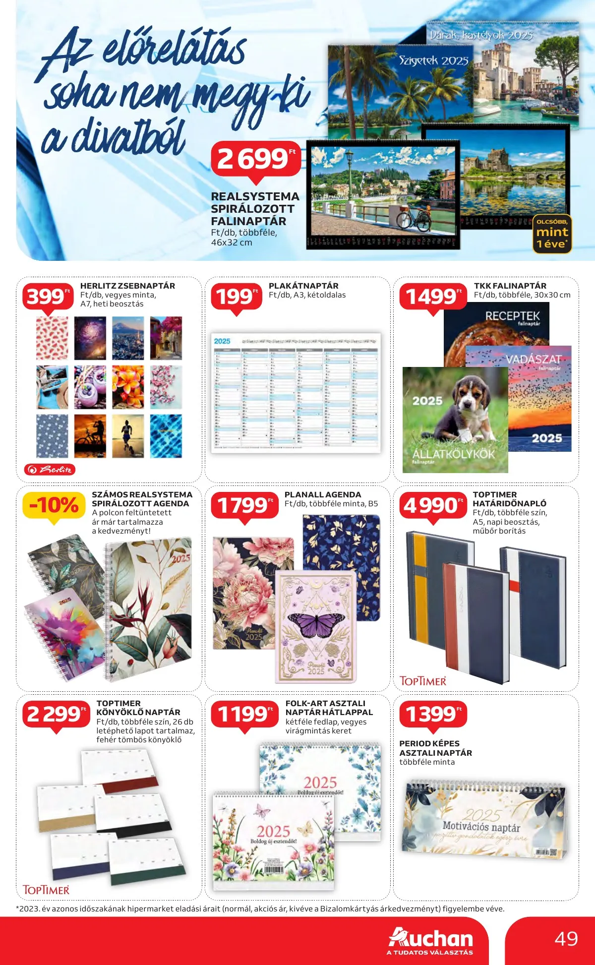 Auchan akciós újság Hipermarket 10.24–10.30 – 49. oldal