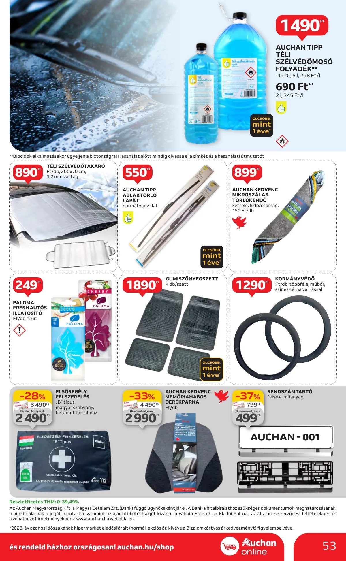 Auchan akciós újság Hipermarket 10.24–10.30 – 53. oldal