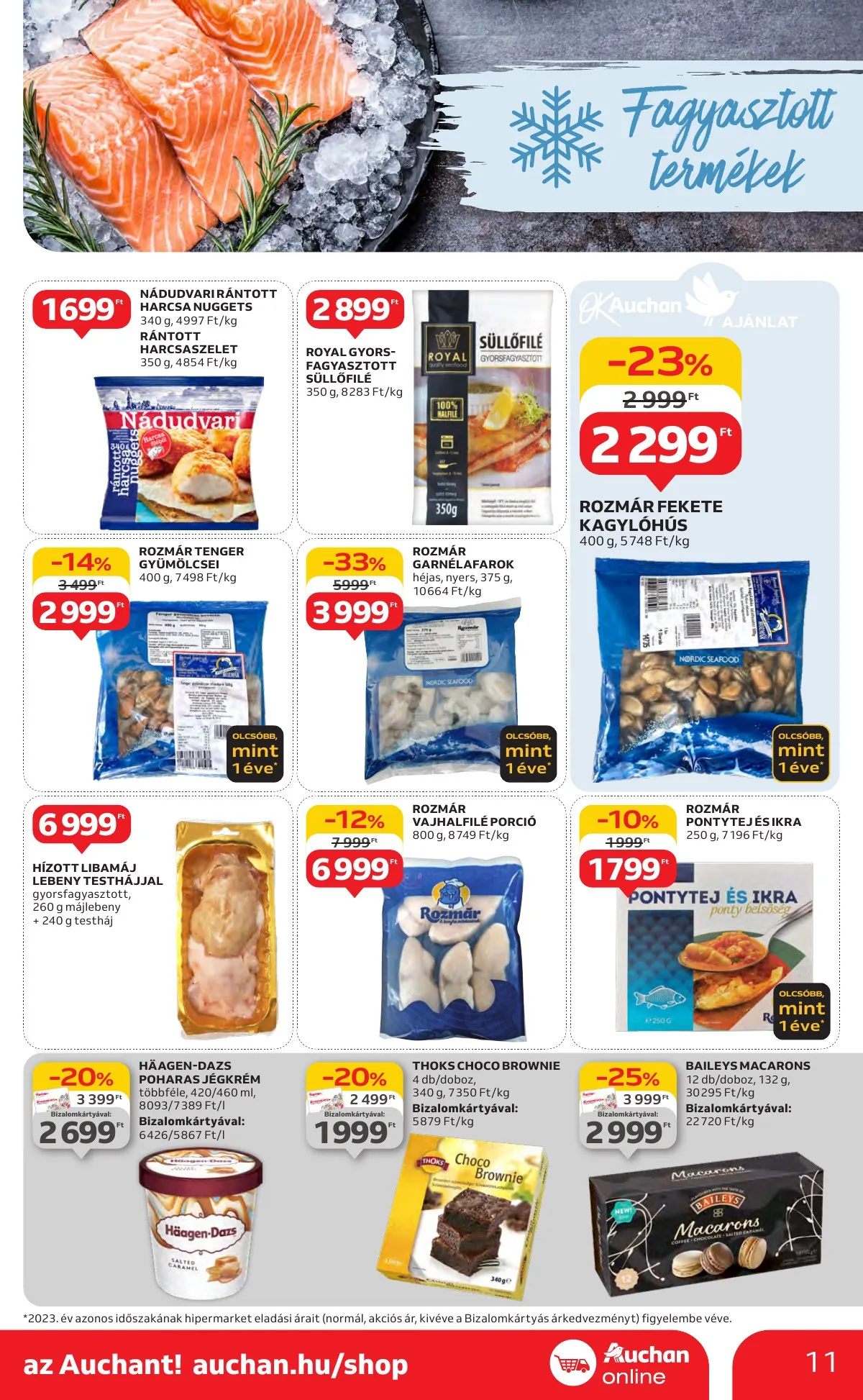 Auchan akciós újság Hipermarket 10.31–11.06 – 11. oldal