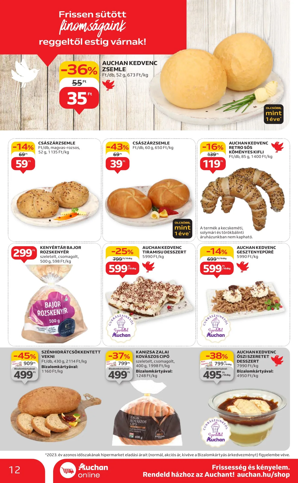 Auchan akciós újság Hipermarket 10.31–11.06 – 12. oldal