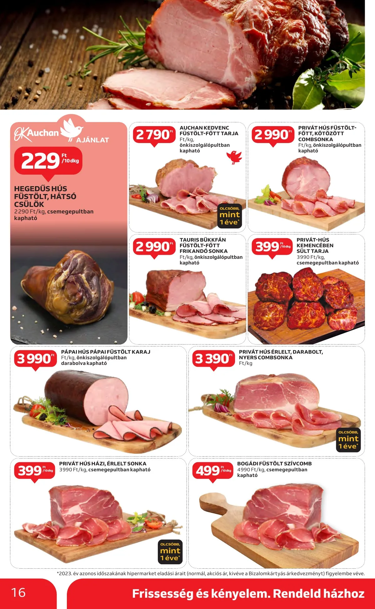 Auchan akciós újság Hipermarket 10.31–11.06 – 16. oldal